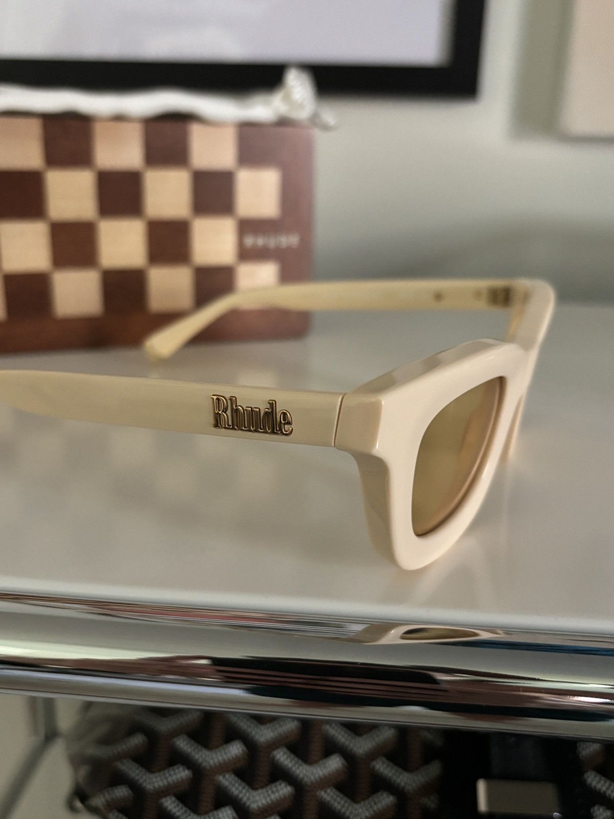 Rhude RHUDE RHODEO SUNGLASSES Size ONE SIZE - 4 Thumbnail