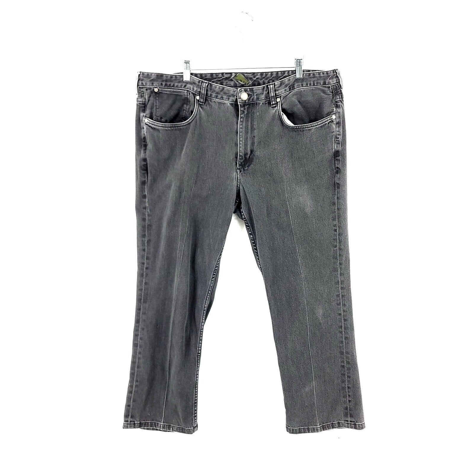 Tommy Bahama Tommy Bahama Authentic Cotton Polyester Gray Mid Rise Jeans Size US 42 / EU 58 - 1 Thumbnail