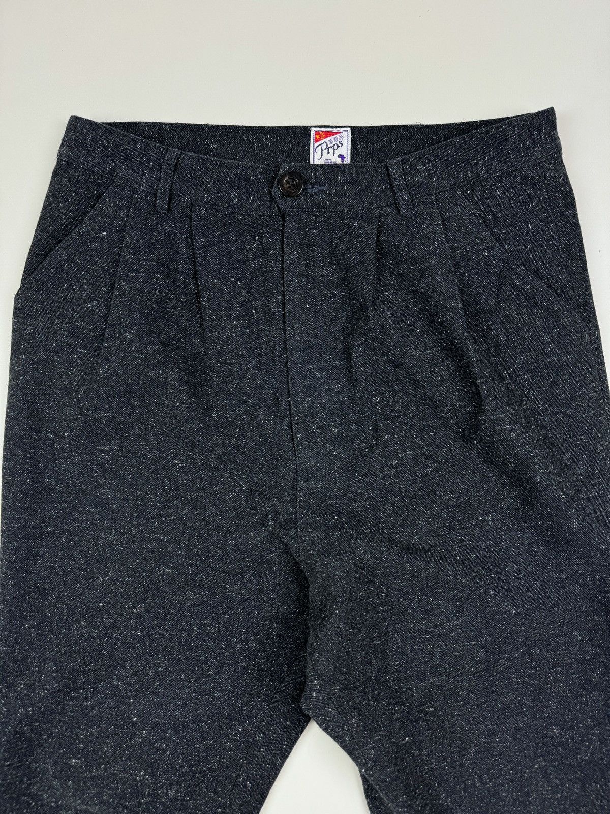 Prps PRPS Dropped Crotch Blue Pants Size US 28 / EU 44 - 4 Thumbnail