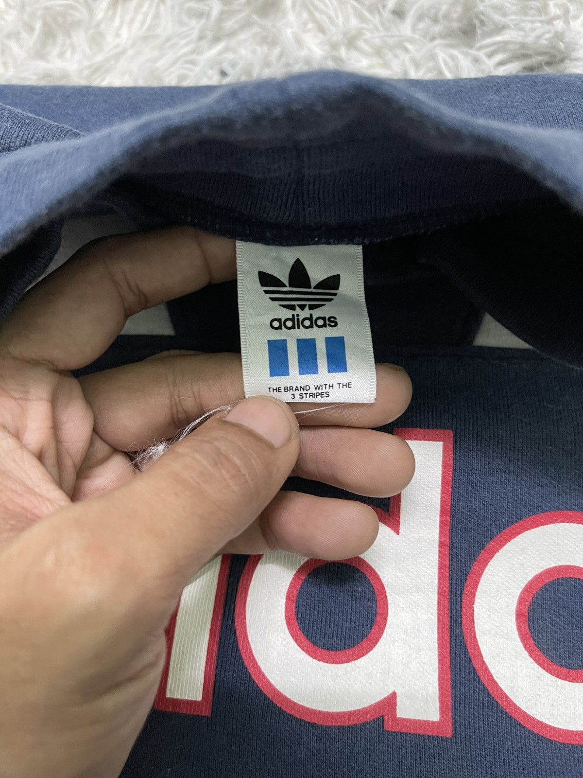 Adidas × Vintage 90s OG STYLE ADIDAS TURTLE NECK RARE DESIGN Size US S / EU 44-46 / 1 - 9 Thumbnail