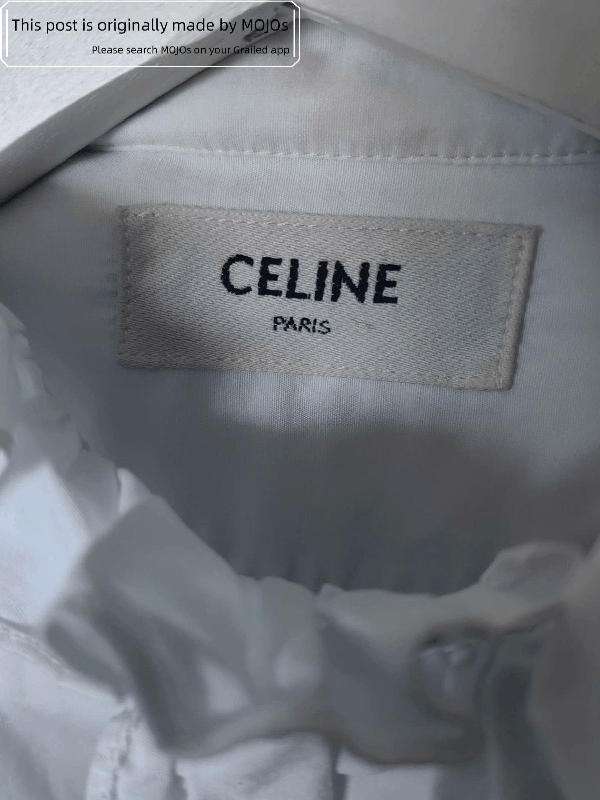 Celine Sz 39 Celine 21AW Teen Knighr Poem Shirt Size US M / EU 48-50 / 2 - 3 Thumbnail