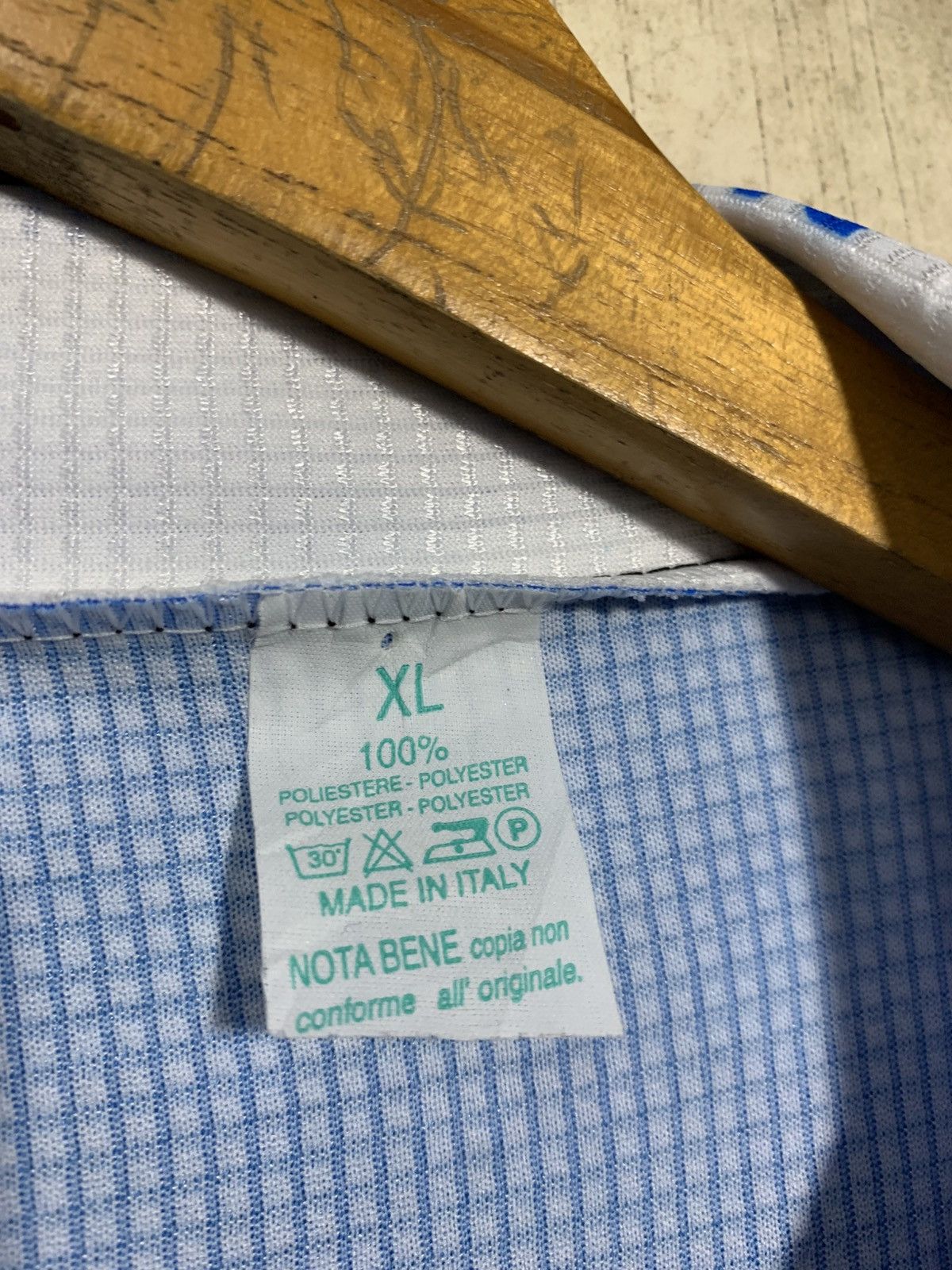 Vintage 🔥VTG RETRO FOOTBALL JERSEY NNS BAGGIO MADE IN ITALY Size US XL / EU 56 / 4 - 8 Thumbnail