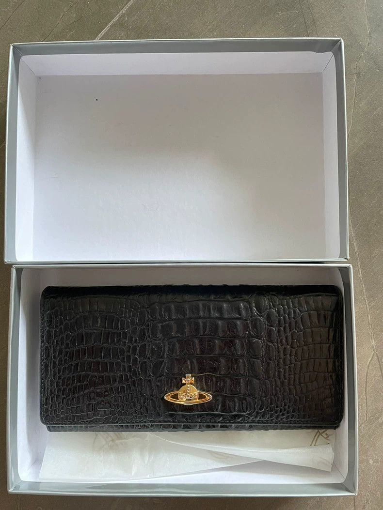 Vivienne Westwood vivienne westwood Crocodile pattern leather handbag Size ONE SIZE - 1 Thumbnail