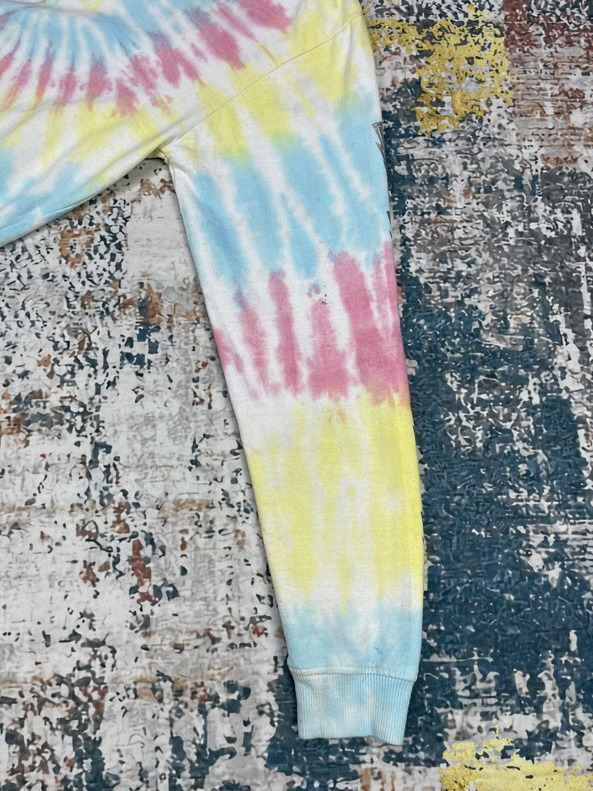 AC/DC AC DC Thunder Sleeve Tie Dye Pull Over hoodies Size US S / EU 44-46 / 1 - 8 Thumbnail