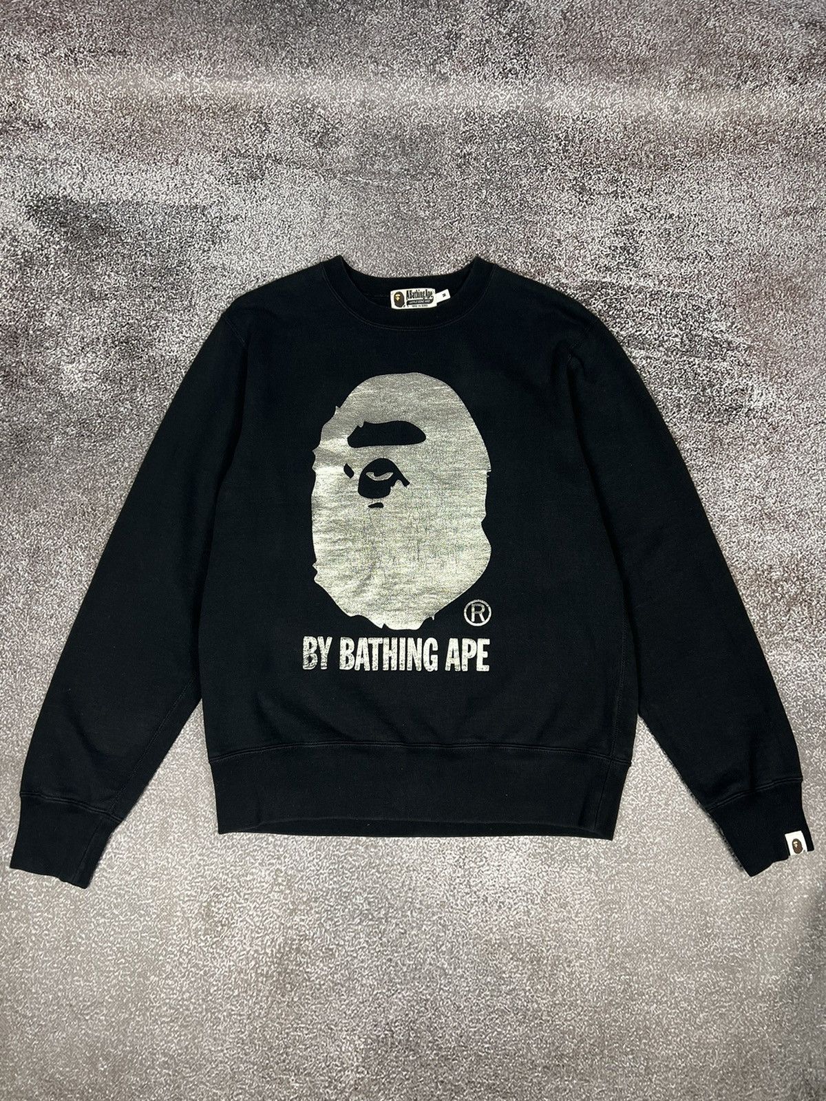 Bape Foil By Bathing Ape Crewneck Size US M / EU 48-50 / 2 - 1 Thumbnail