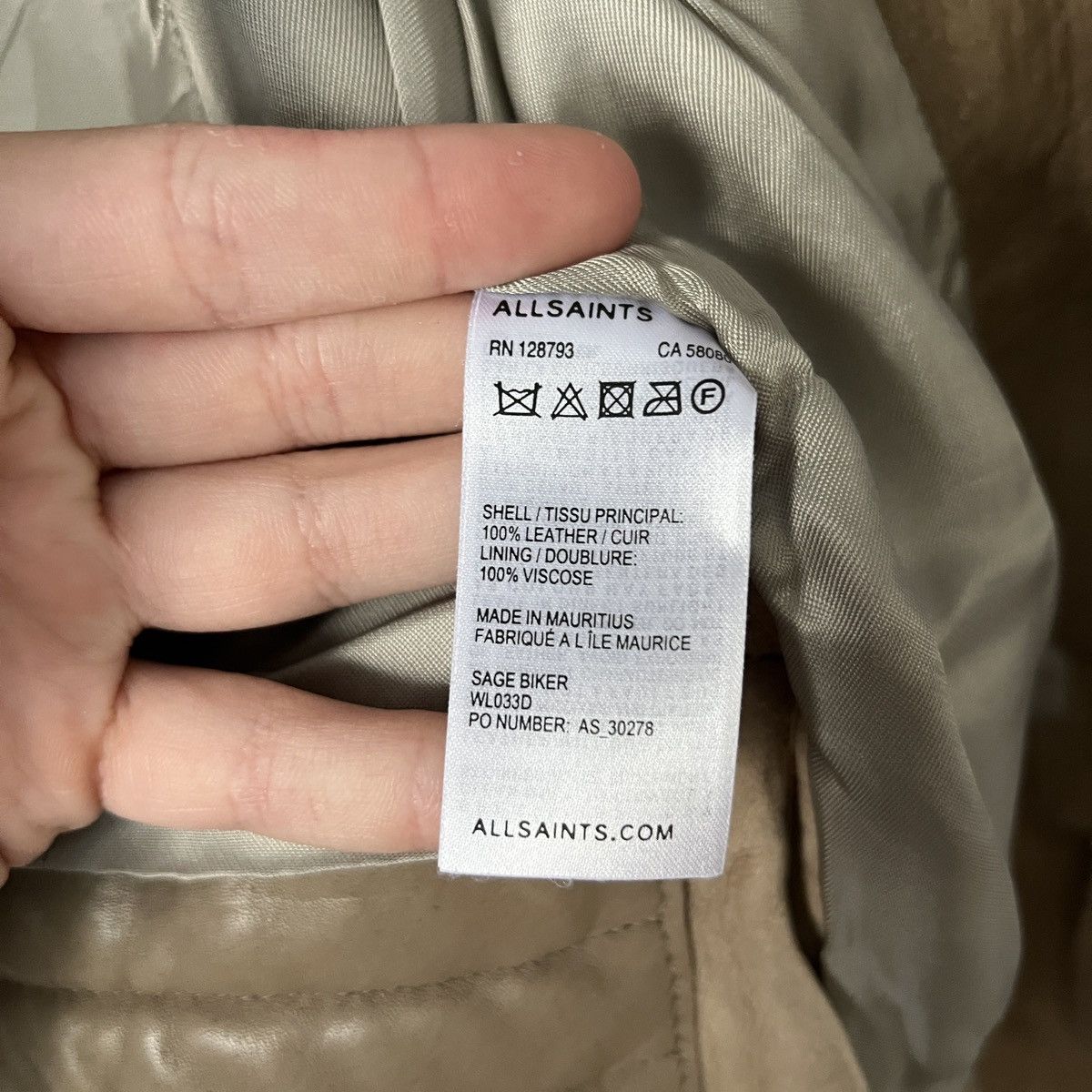 Allsaints All Saints Leather Jacket Women’s Size M / US 6-8 / IT 42-44 - 11 Thumbnail