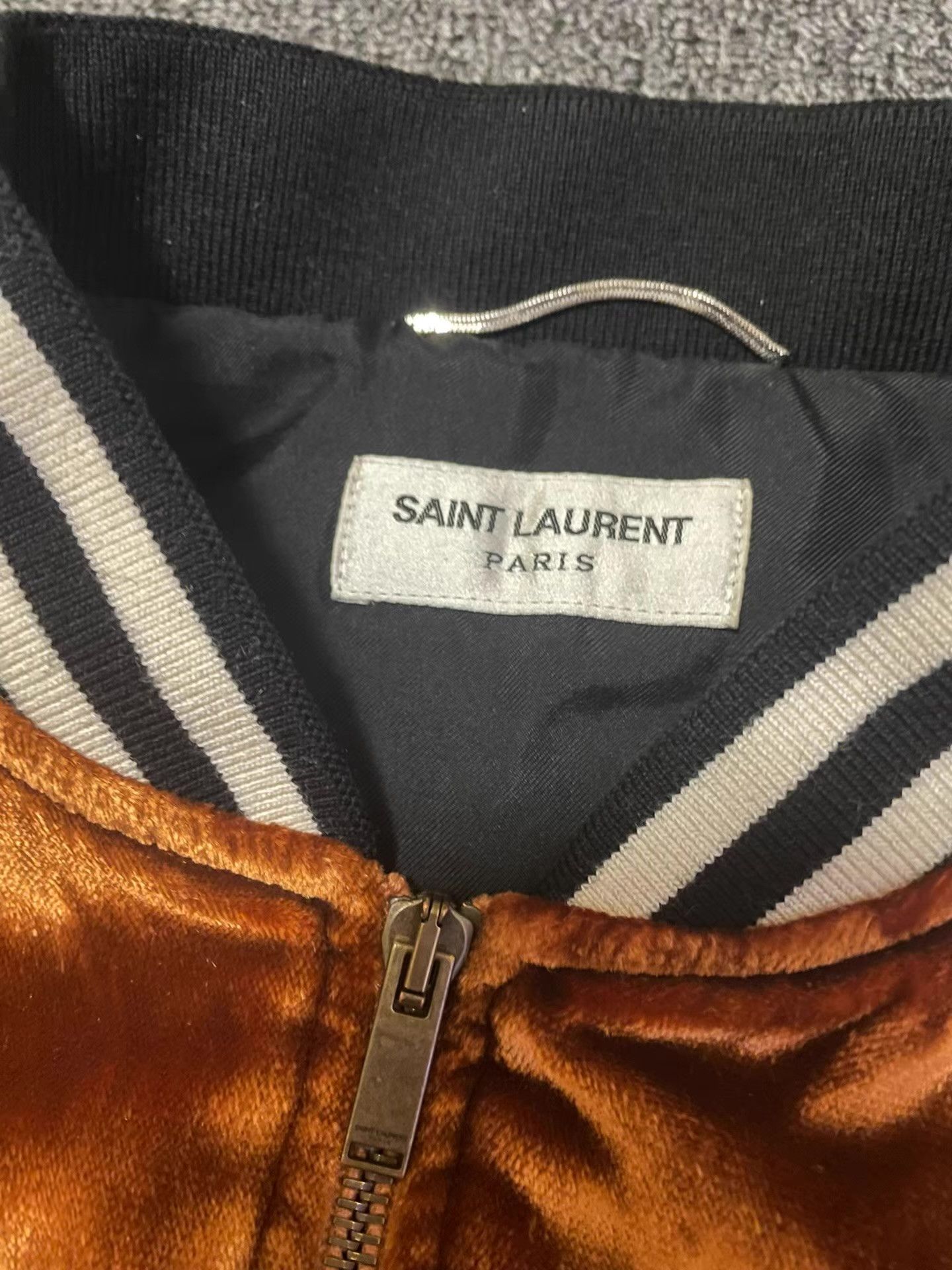 Saint Laurent Paris Saint Laurent SLP velvet cotton jacket Q4 Size US S / EU 44-46 / 1 - 2 Thumbnail