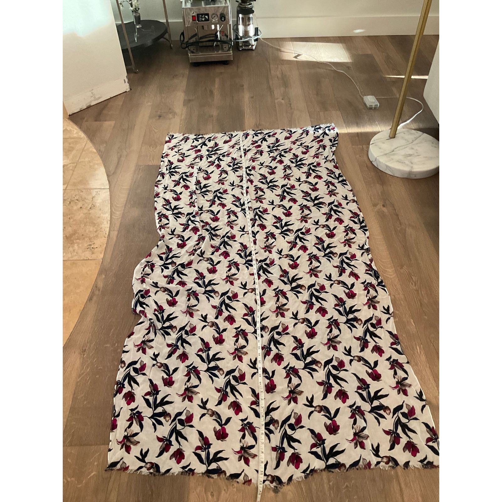 & Other Stories Floral lightweight scarf Size ONE SIZE - 3 Thumbnail