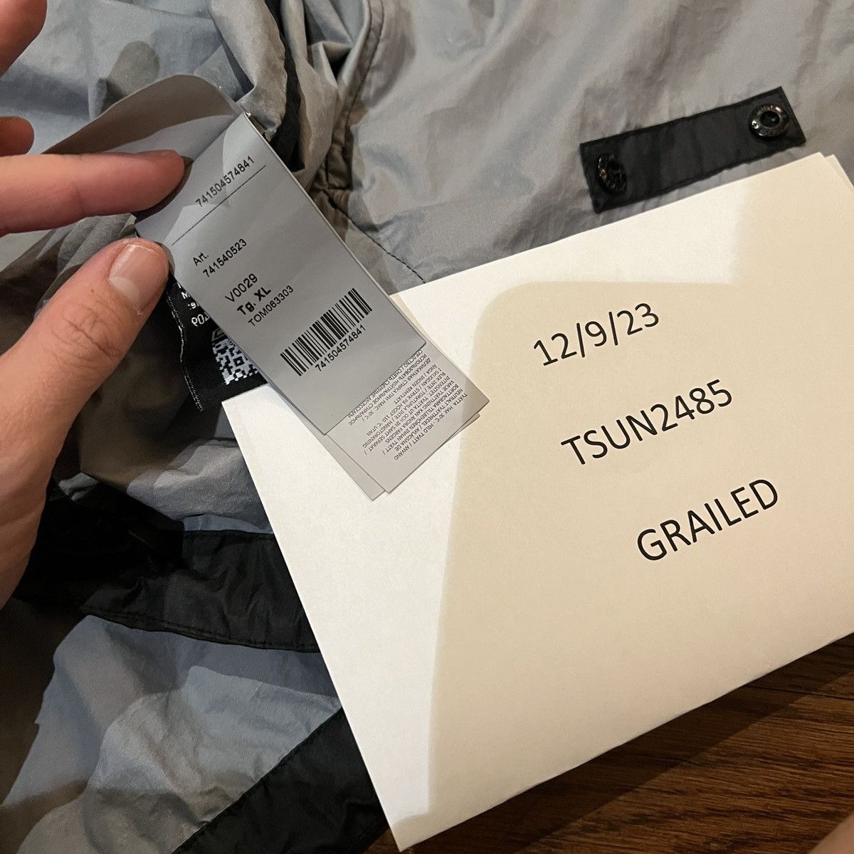 Stone Island Stone Island Membrana 3L TC Black Hooded Jacket XL Size US XL / EU 56 / 4 - 15 Thumbnail