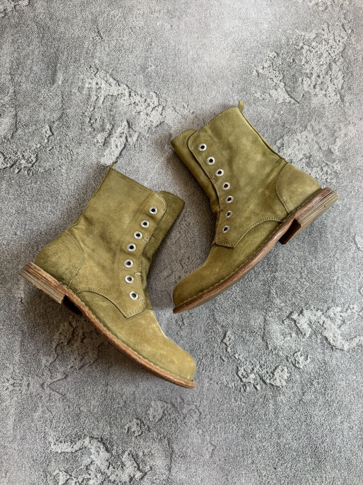 MoMA MOMA 35size suede avantgarde biker shoes ankle retro style Size US 5 / IT 35 - 4 Thumbnail