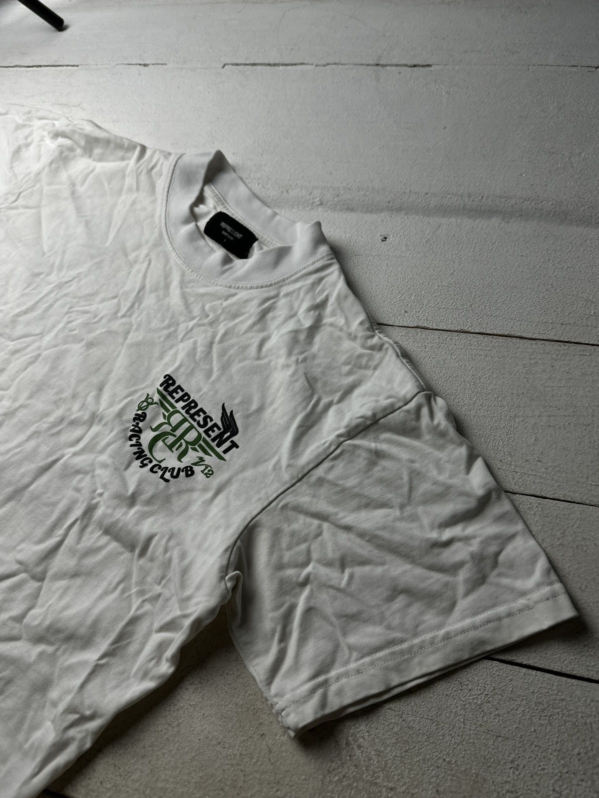 Represent Clo. REPRESENT 🚨 RACING CLUB V12 RARE BIG LOGO BOXY TEE MEN Size US S / EU 44-46 / 1 - 2 Thumbnail