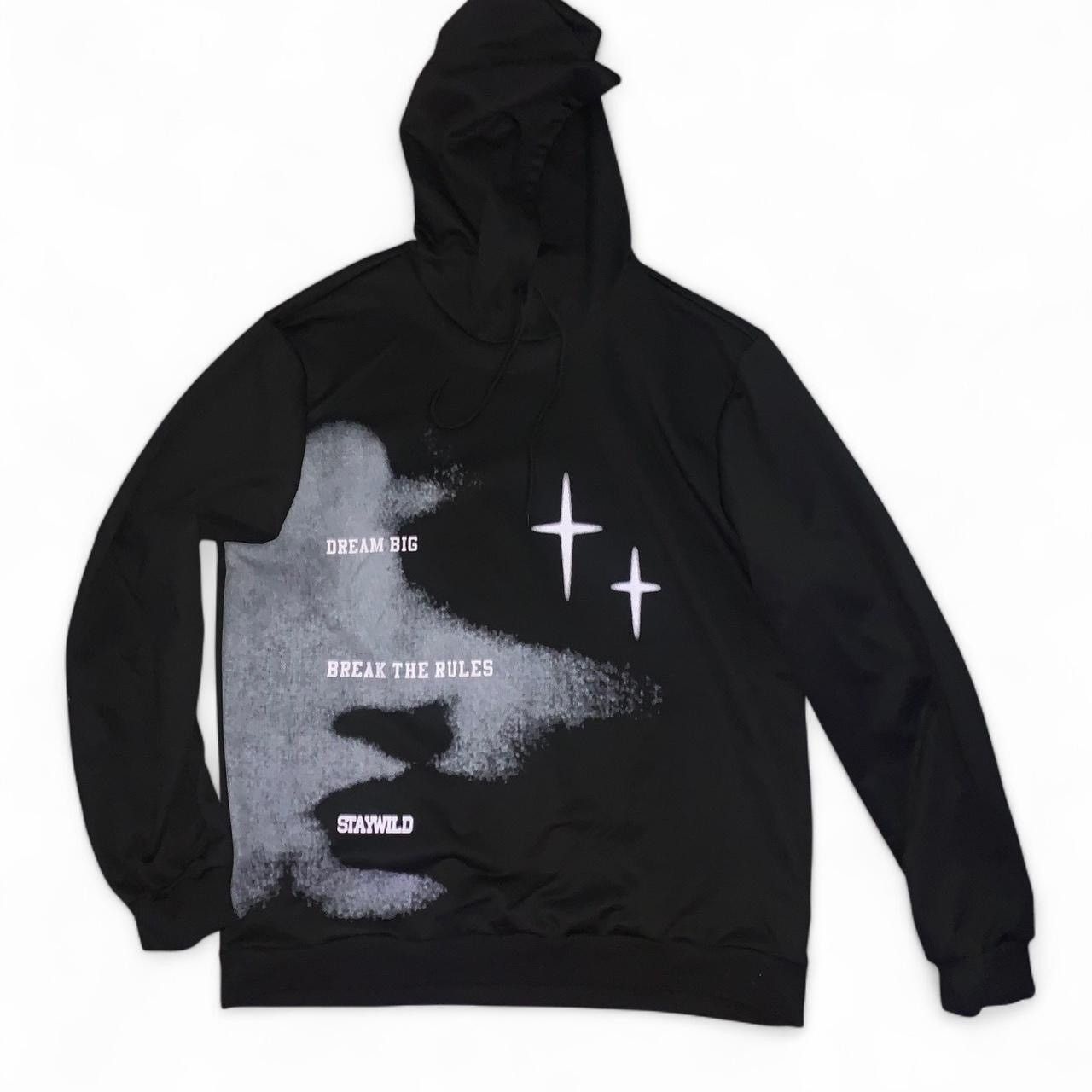 Other Black and white oversized hoodie Size US XL / EU 56 / 4 - 2 Thumbnail