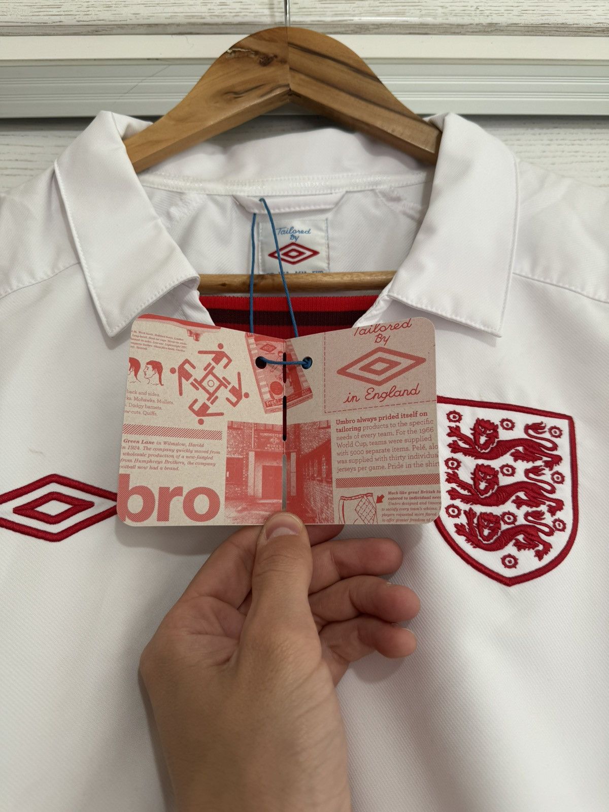 Umbro BNWT England 2012 Soccer Tracksuit Jacket Football Jersey Size US XL / EU 56 / 4 - 11 Thumbnail