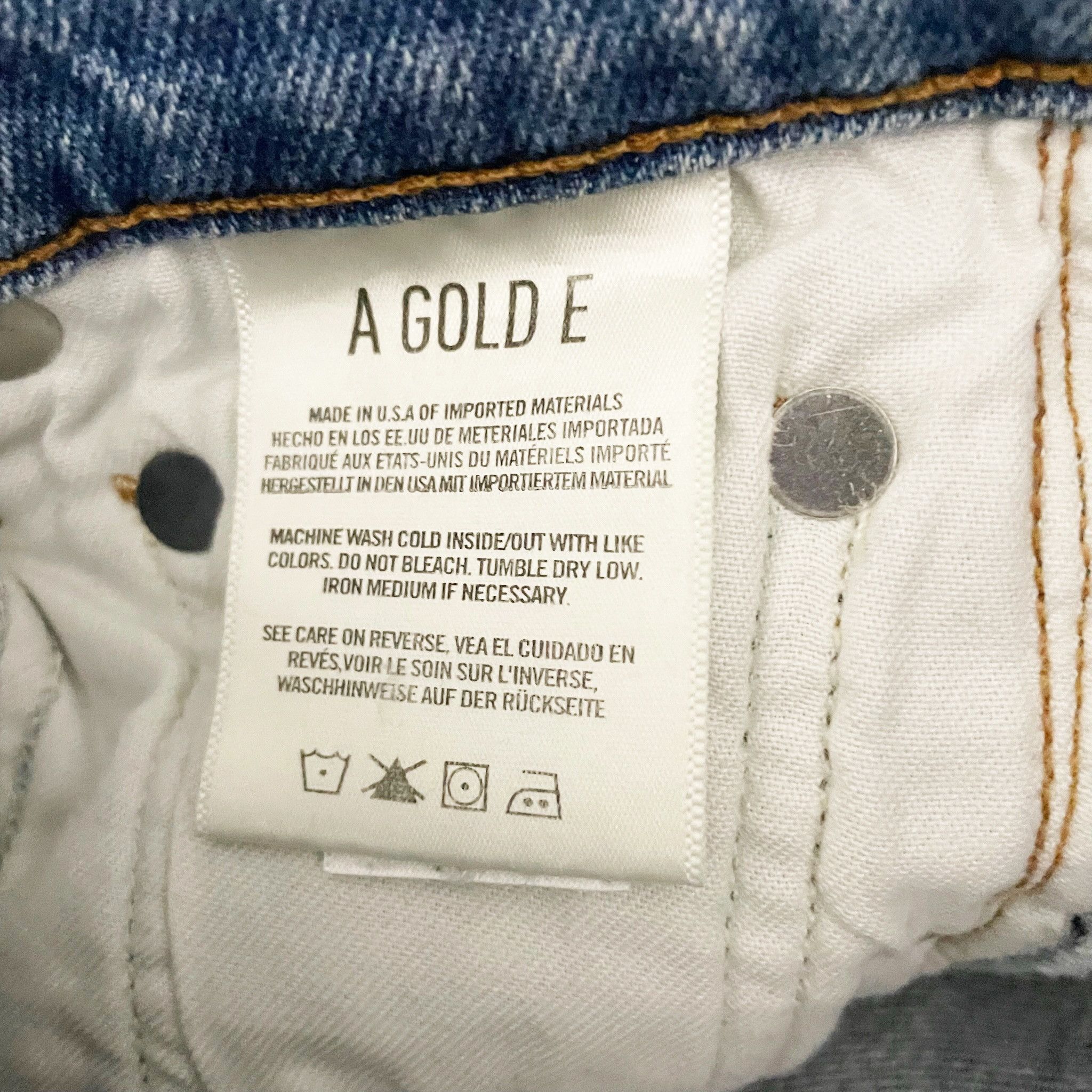 Agolde Agolde Denim Women's Nico High Rise Size 23" - 3 Thumbnail