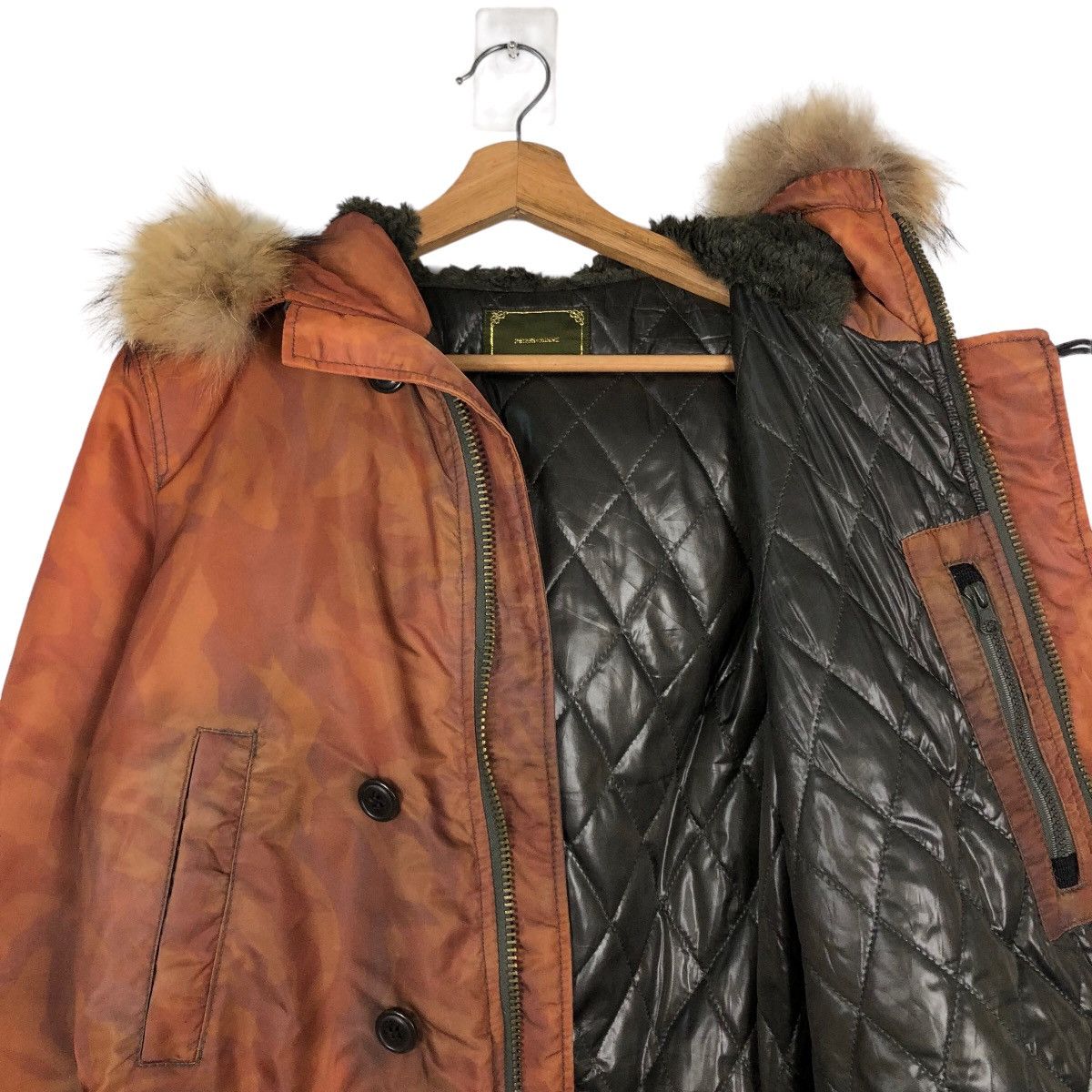 If Six Was Nine 🔥Riot Riot Vtg Bomber Jacket 291295=Homme Mink Fur Hoodie Size US M / EU 48-50 / 2 - 12 Thumbnail