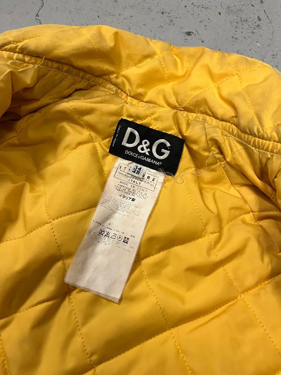Dolce & Gabbana AW2003 Dolce & Gabbana Astro Black & Yellow Puffer Jacket Size US S / EU 44-46 / 1 - 11 Thumbnail