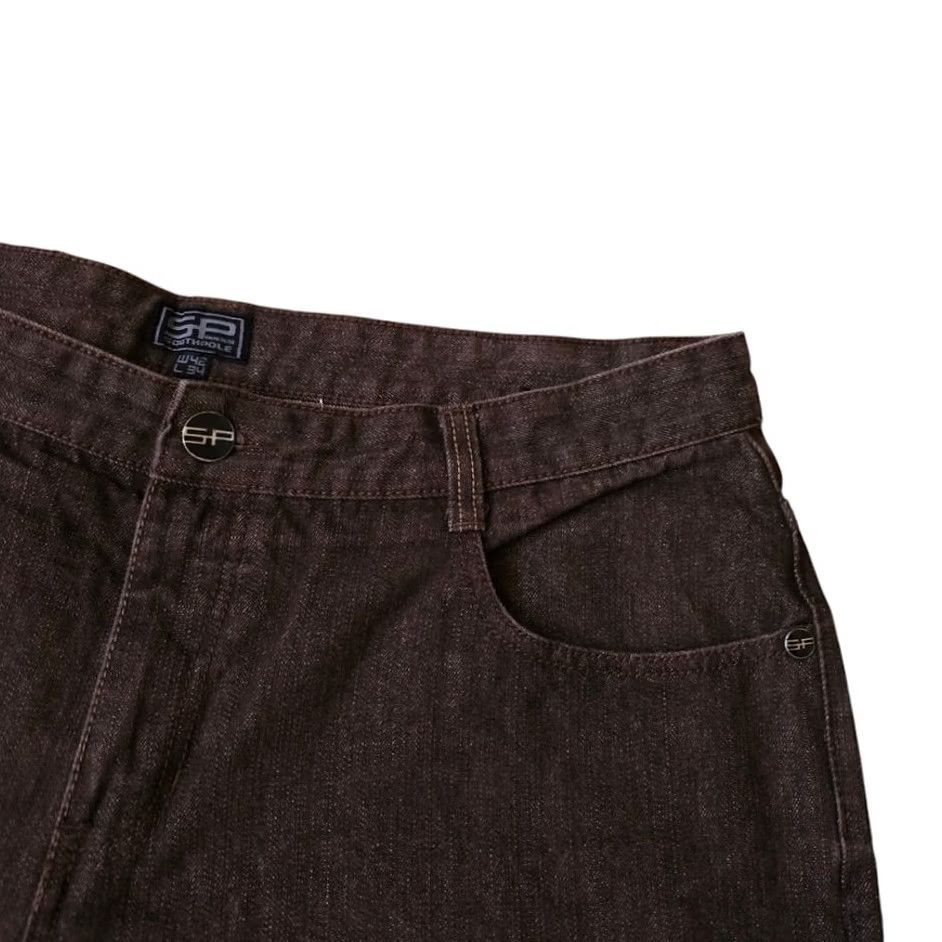 Southpole VINTAGE Southpole Jeans Mens Size 42x32 Brown Y2K Wide-Leg Baggy Skater Jeans Mens 42 Brown Y2K Wide Leg Baggy Skater Size US 42 / EU 58 - 4 Thumbnail
