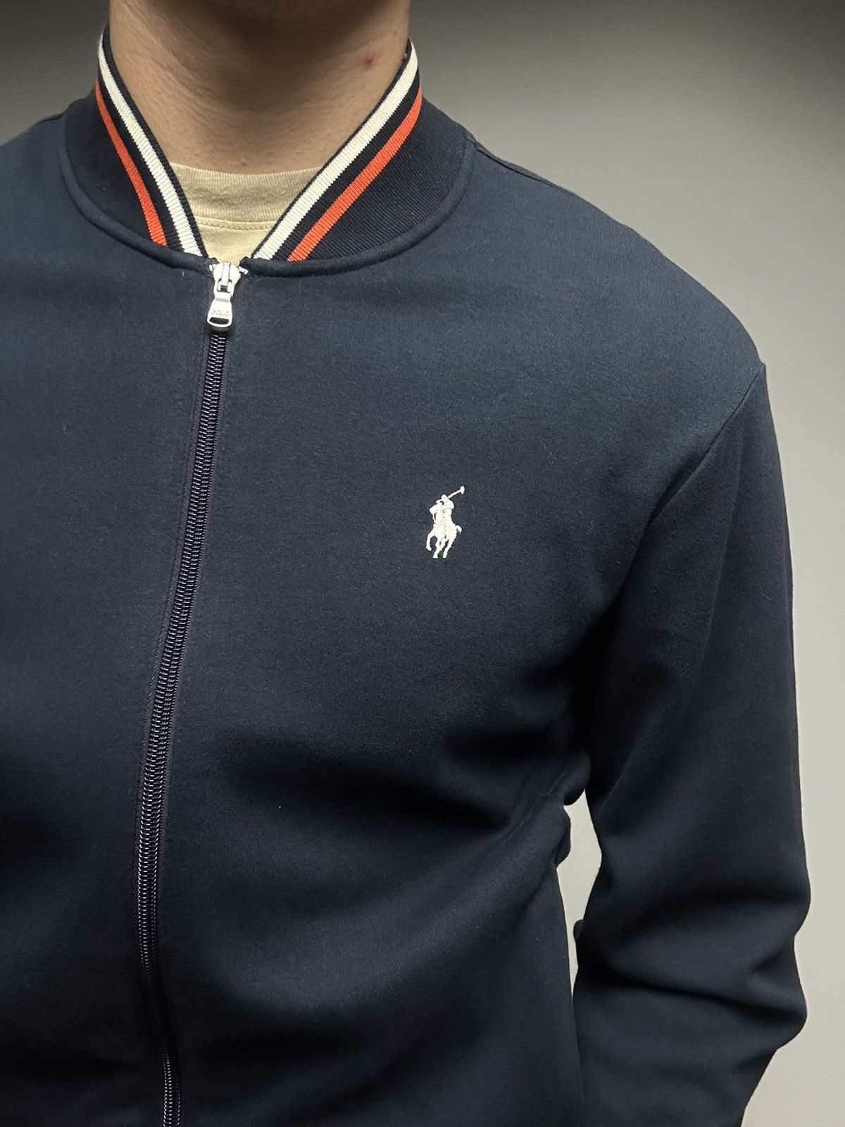 Polo Ralph Lauren Mens Zip Hoodie Polo Ralph Lauren Oldmoney Avantgarde Size US M / EU 48-50 / 2 - 4 Thumbnail