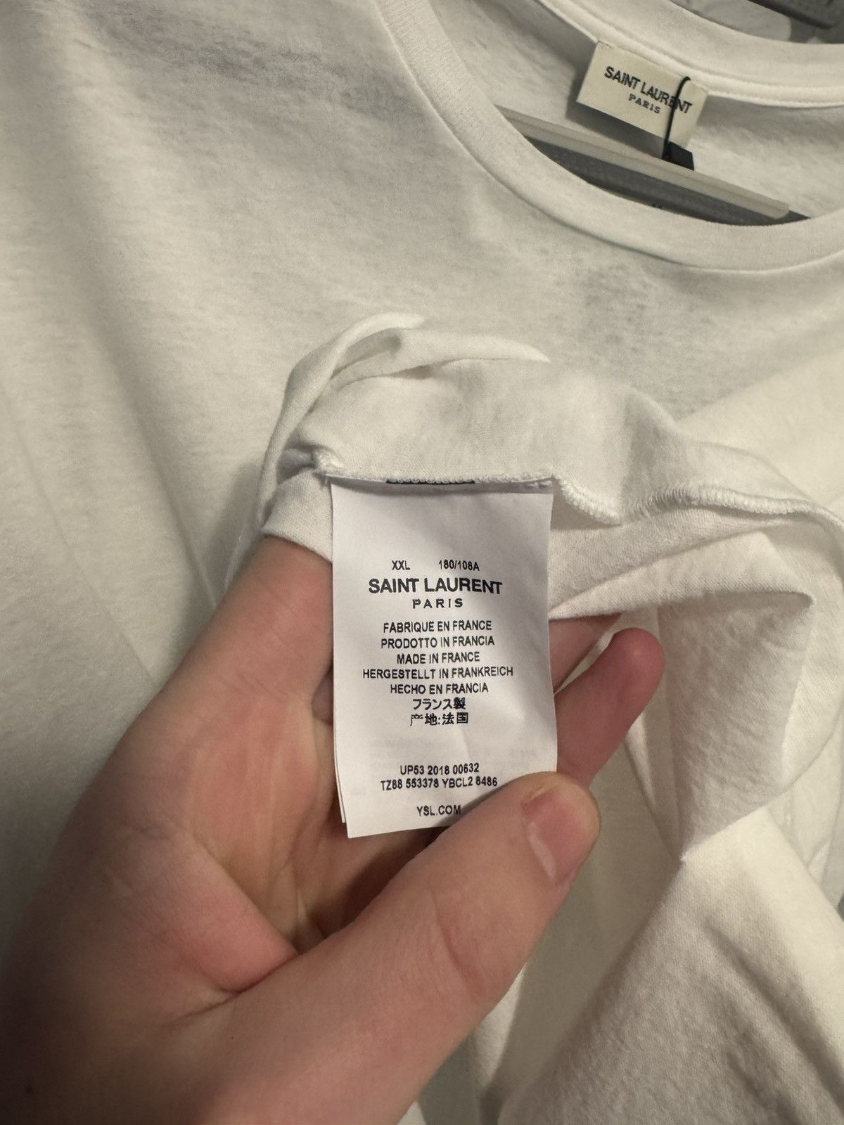 Saint Laurent Paris × Yves Saint Laurent Saint Laurent Leopard Miami Logo Tee Size US XXL / EU 58 / 5 - 4 Thumbnail