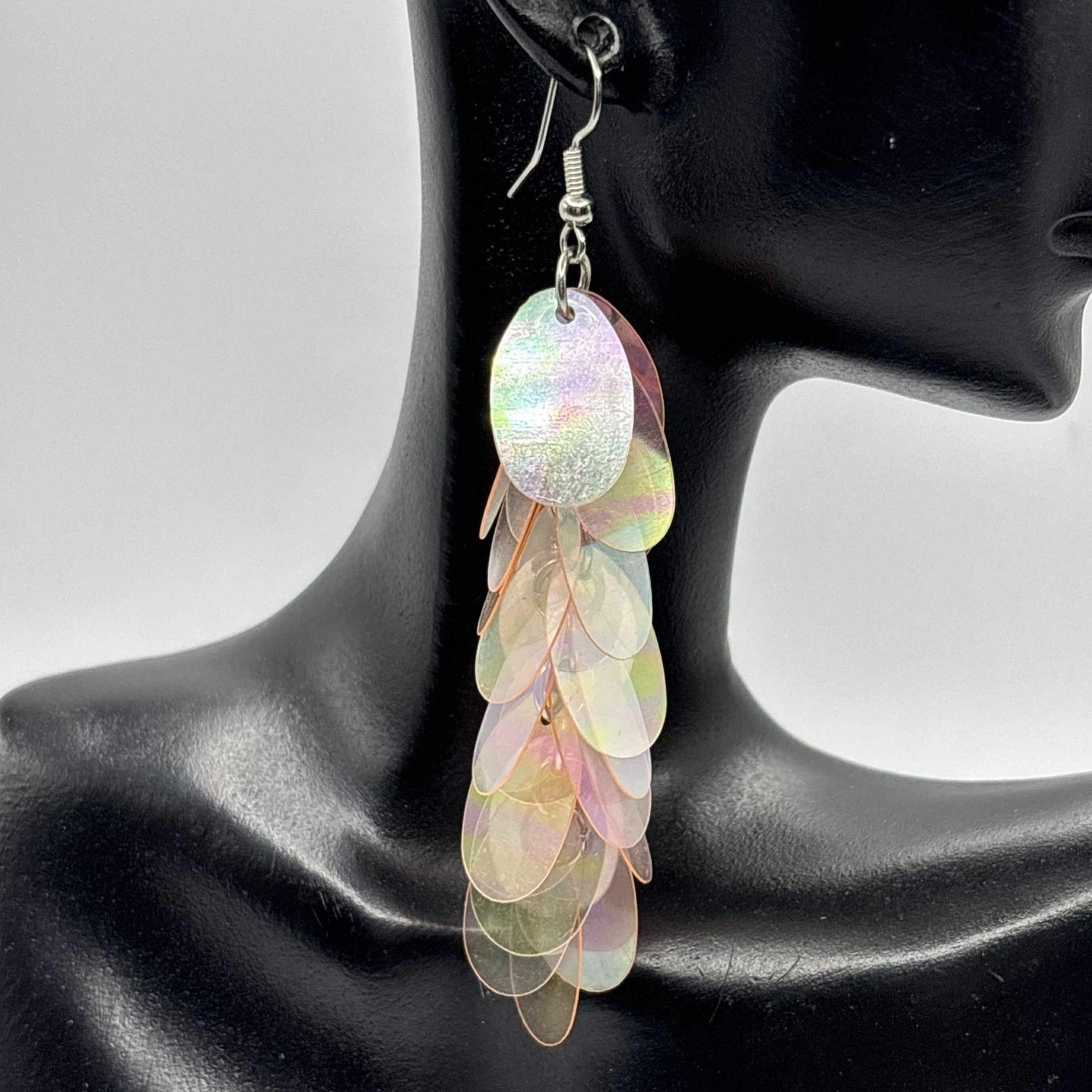 Other Pink Sequins Earrings Size ONE SIZE - 1 Thumbnail
