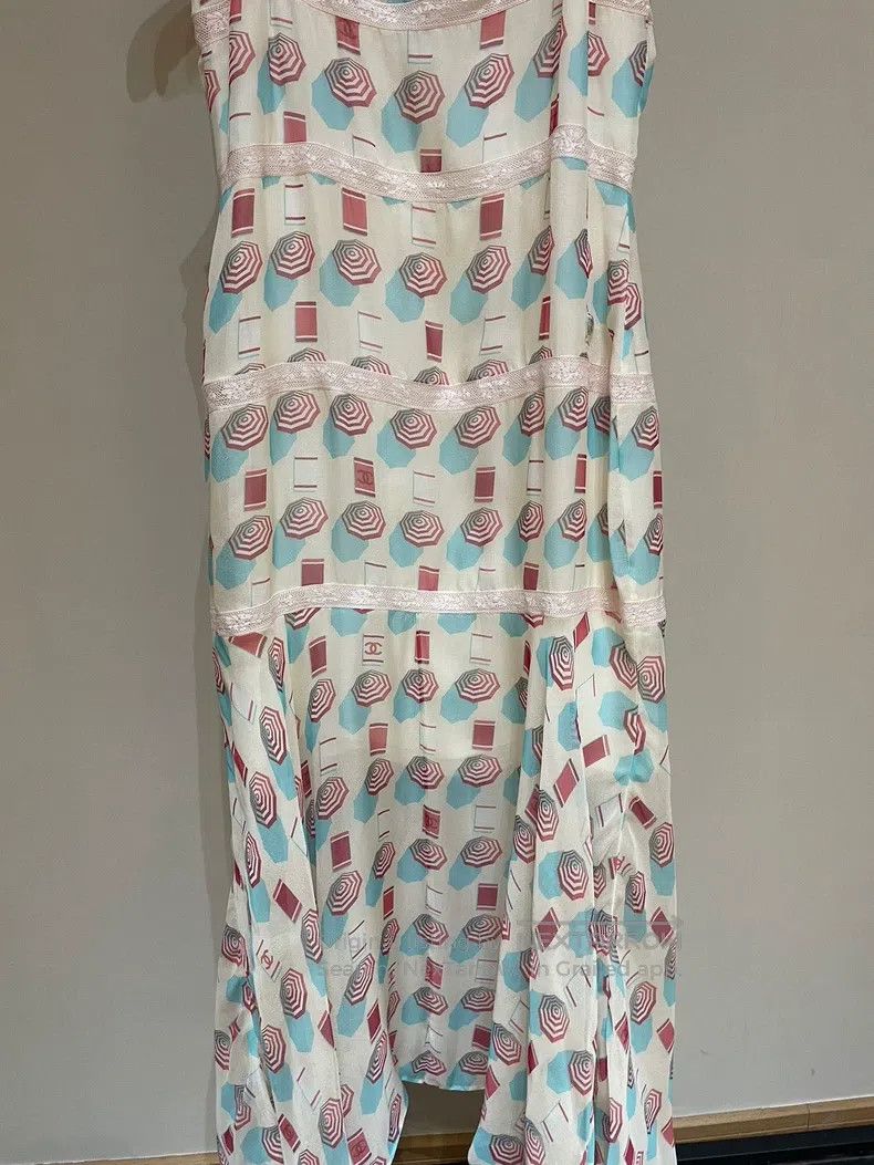 Chanel Chanel Beach Series Lace Umbrella Silk Long Skirt Size XS / US 0-2 / IT 36-38 - 3 Thumbnail