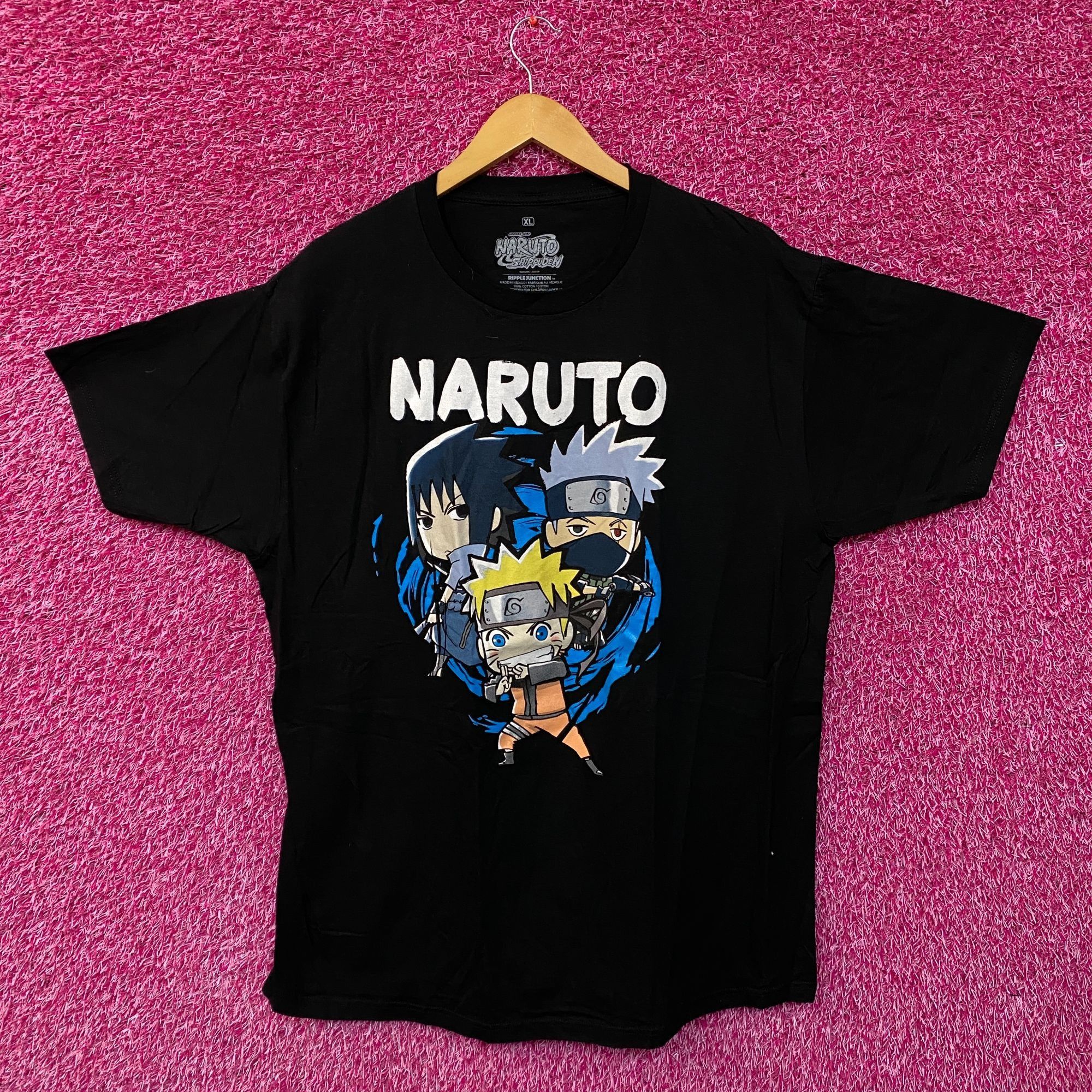 Anime Naruto Chibi style Anime Tshirt size Extra Large Size US XL / EU 56 / 4 - 1 Thumbnail