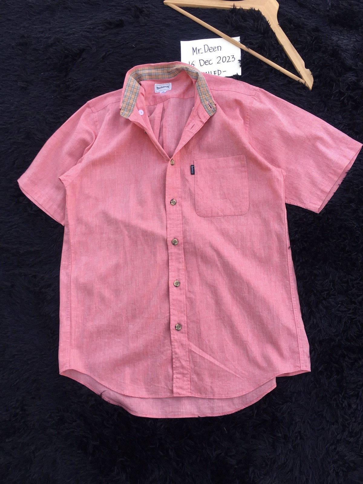 Burberry Rare Vintage Burberry Checkered Buttons Shirt Size US M / EU 48-50 / 2 - 3 Thumbnail