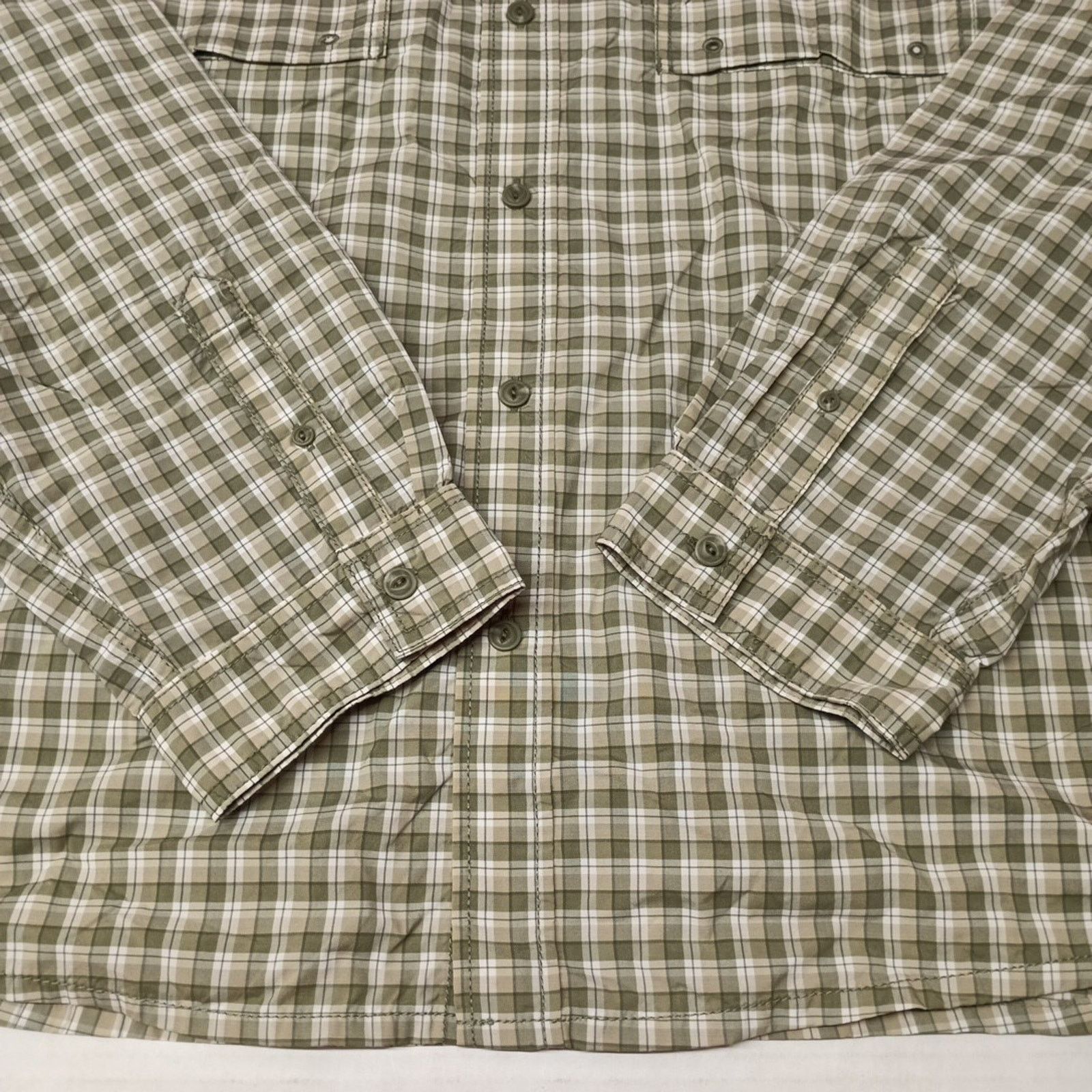 Other Ozark Trail Upstream Shirt Men's 3XL (54-56) Green Plaid Size US XXL / EU 58 / 5 - 2 Thumbnail