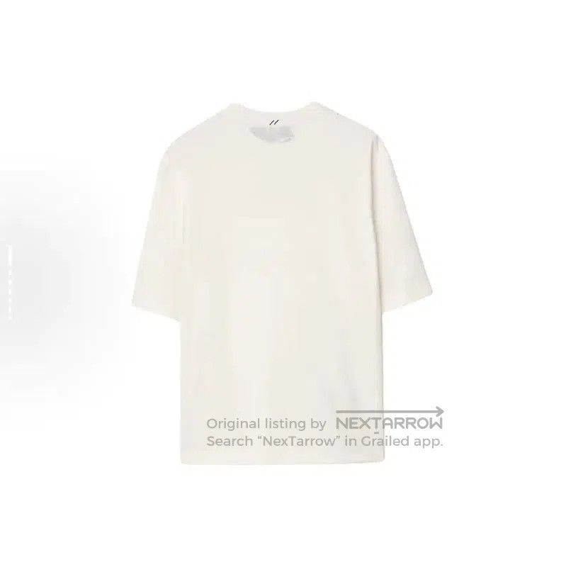 Burberry Burberry Men's White Cotton T-Shirt. Size US XXS / EU 40 - 2 Thumbnail