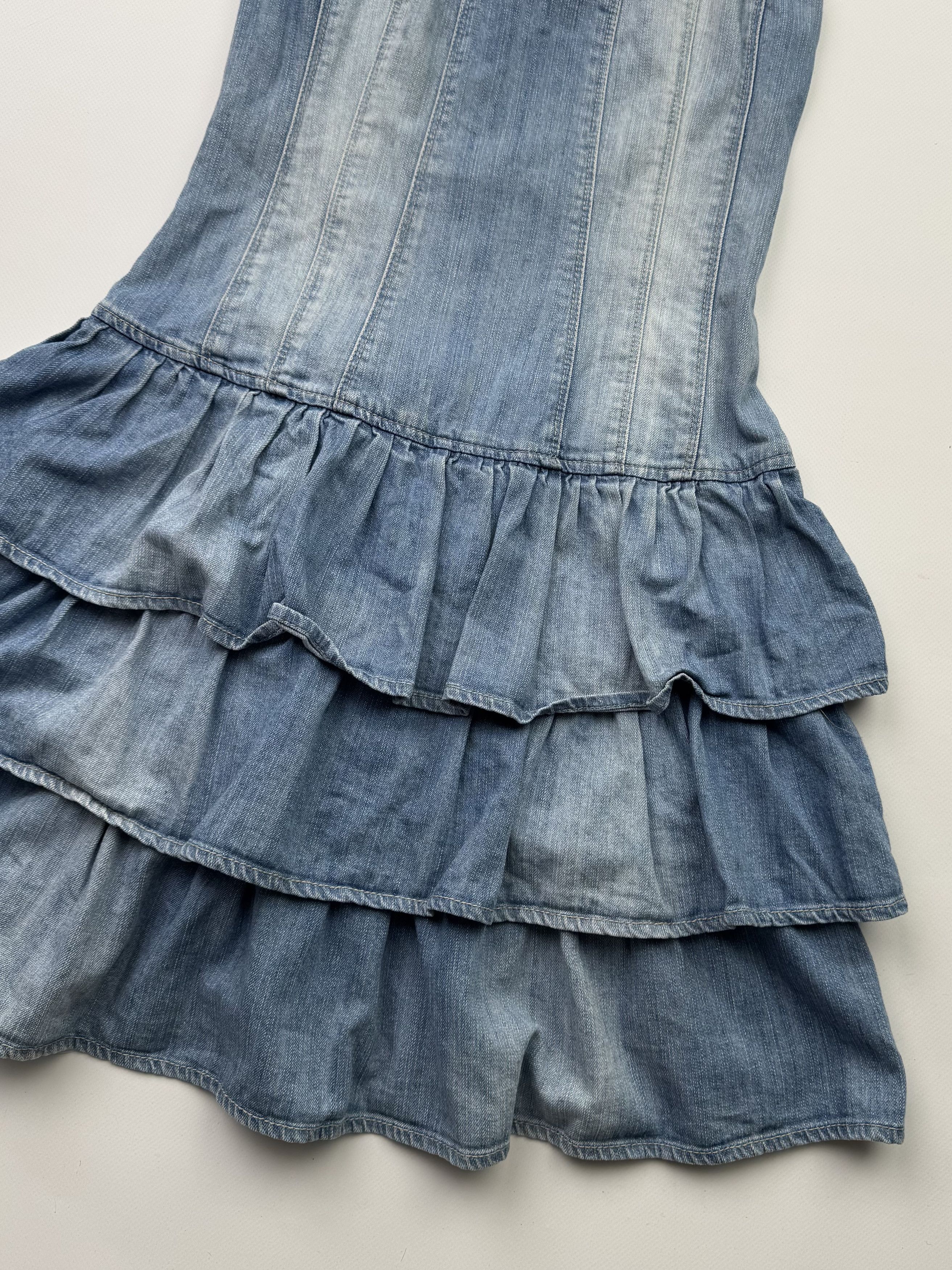 Vintage Vintage Mini Dress B552(V424)E2 Size S / US 4 / IT 40 - 4 Thumbnail