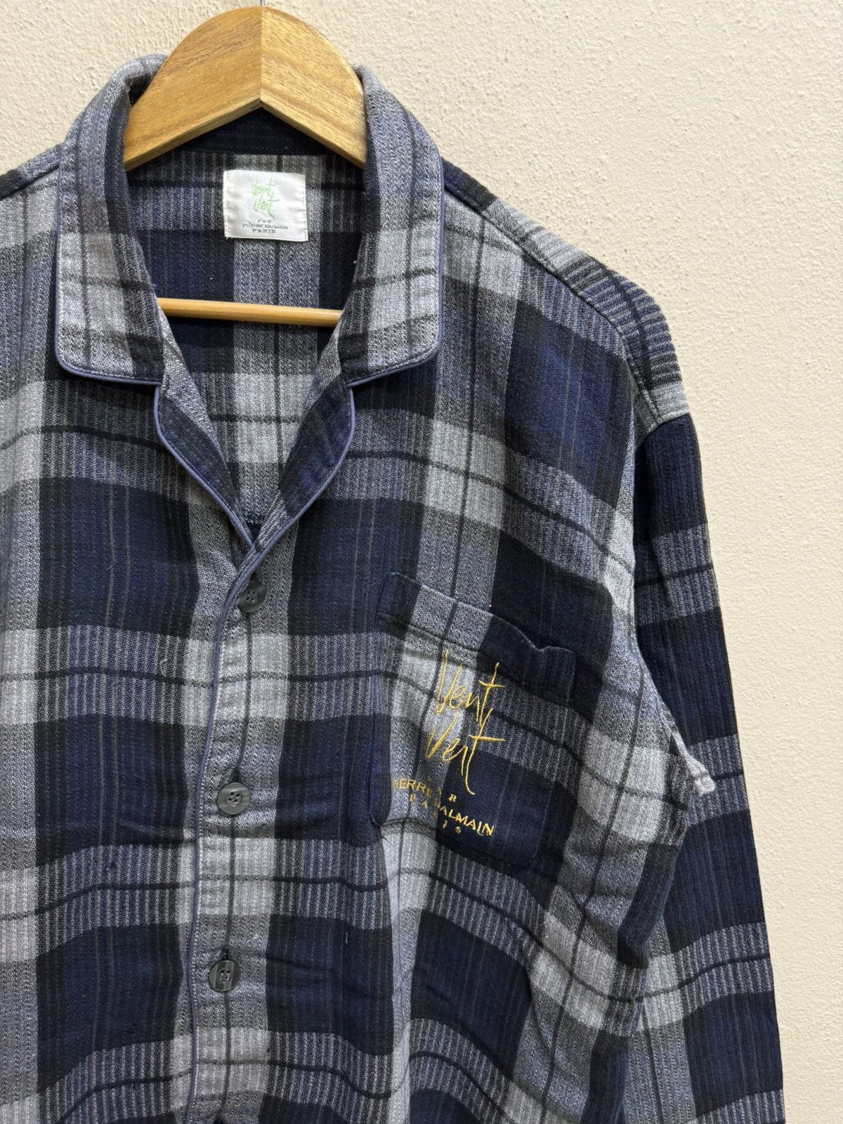Pierre Balmain VENT VENT PAR PIERRE BALMAIN PARIS TARTAN PYJAMAS SLEEPWEAR Size US XL / EU 56 / 4 - 17 Thumbnail