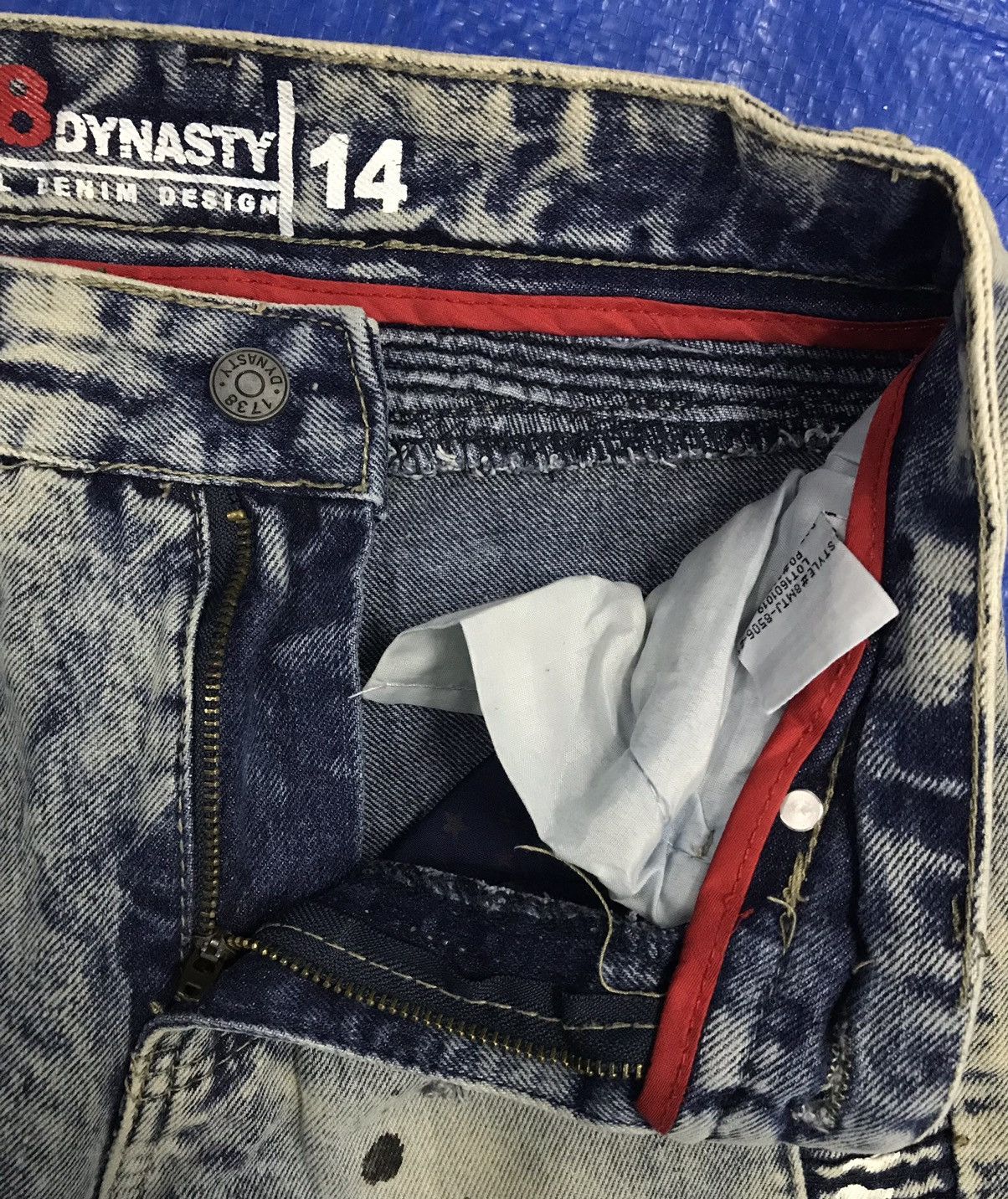 Japanese Brand × Vintage Vintage 1738 Dynasty Denim Pants Size US 28 / EU 44 - 17 Thumbnail
