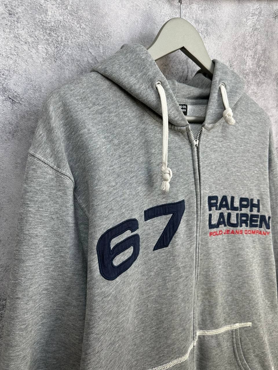 Ralph Lauren Ralph Lauren Fleece Y2K Vintage #67 Full Zip Hoodie Patch Size US XL / EU 56 / 4 - 3 Thumbnail