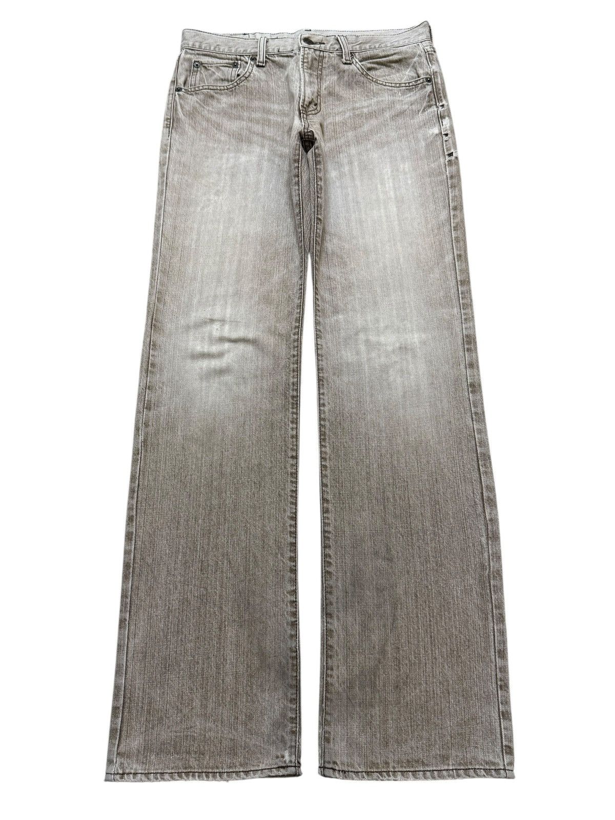 semanticdesign Vintage Japanese Brand Light Faded Wash Style Loose Jeans Size US 31 - 1 Thumbnail