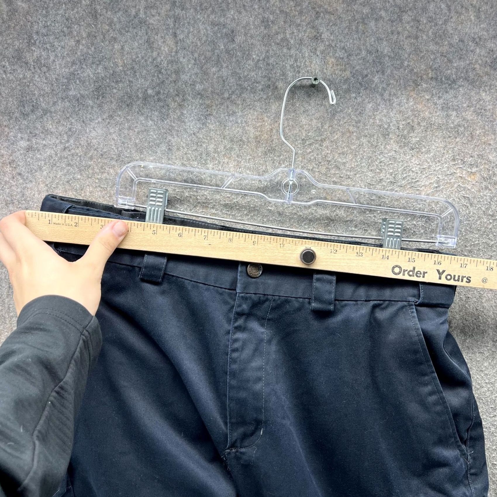 Vintage 5.11 Tactical Series Pants Mens 34 Navy Cargo Workwear Polyester Cotton Size US 34 / EU 50 - 4 Thumbnail