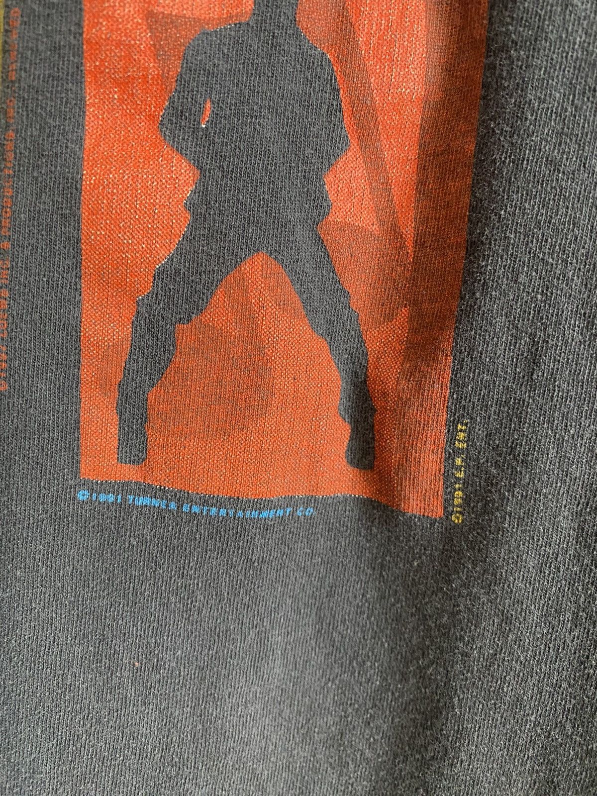 Band Tees Vintage 1991 Faded Elvis Single Stitch Tee Size US XL / EU 56 / 4 - 7 Thumbnail