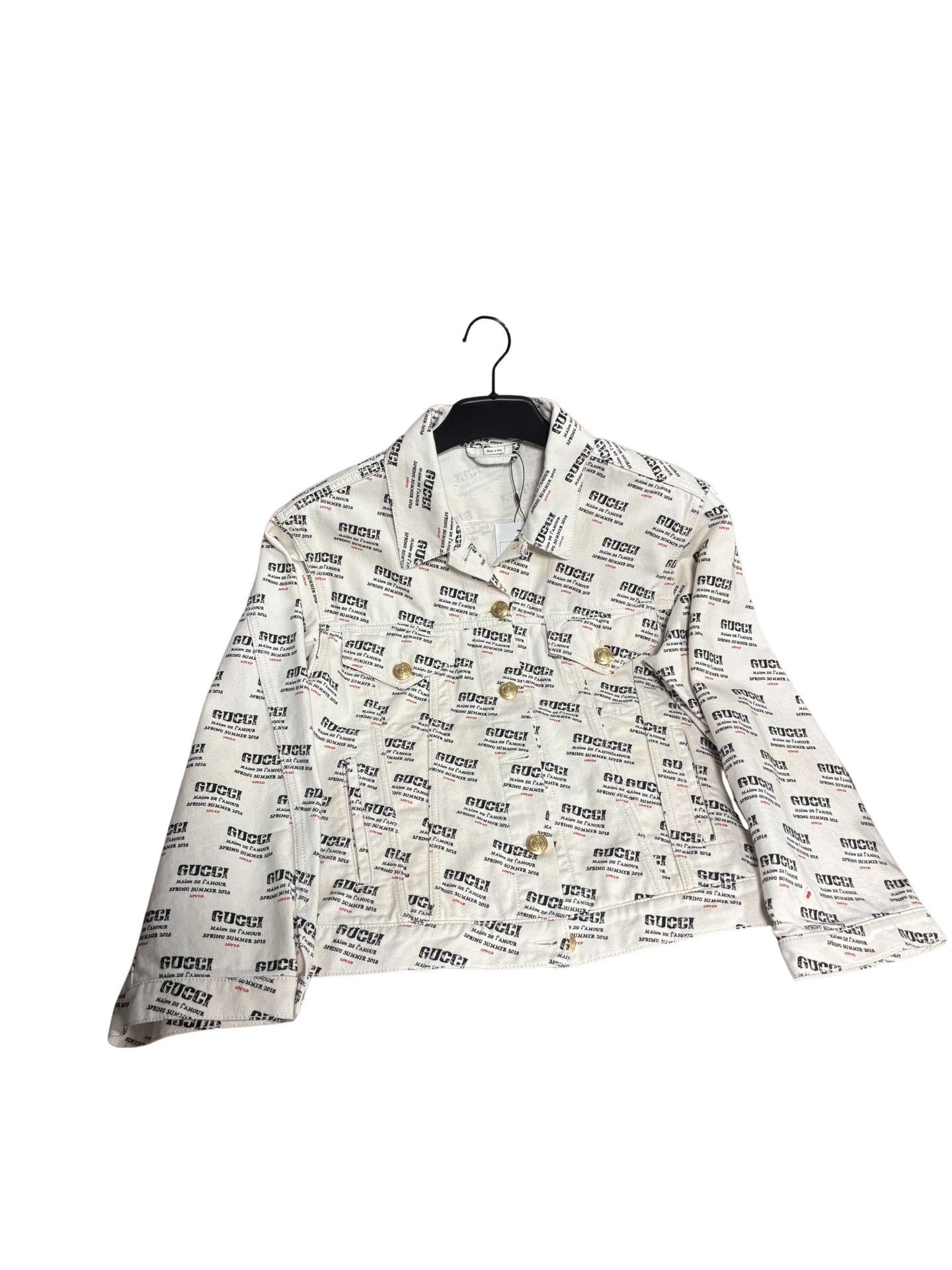 Gucci Gucci Guccify Logo Denim Jacket L Size US L / EU 52-54 / 3 - 1 Thumbnail
