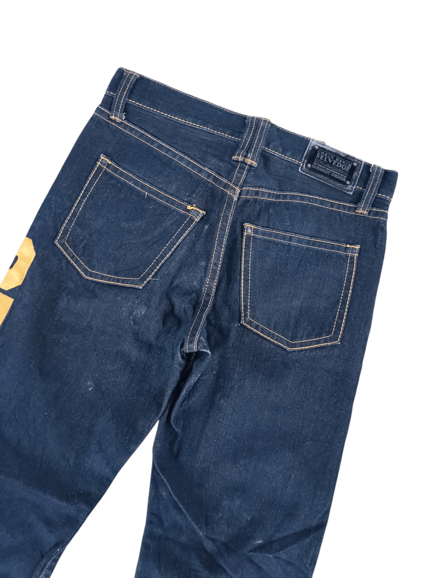 Other Co & Lu Selvedge Big Logo Nice Design Denim Jeans Size US 30 / EU 46 - 17 Thumbnail