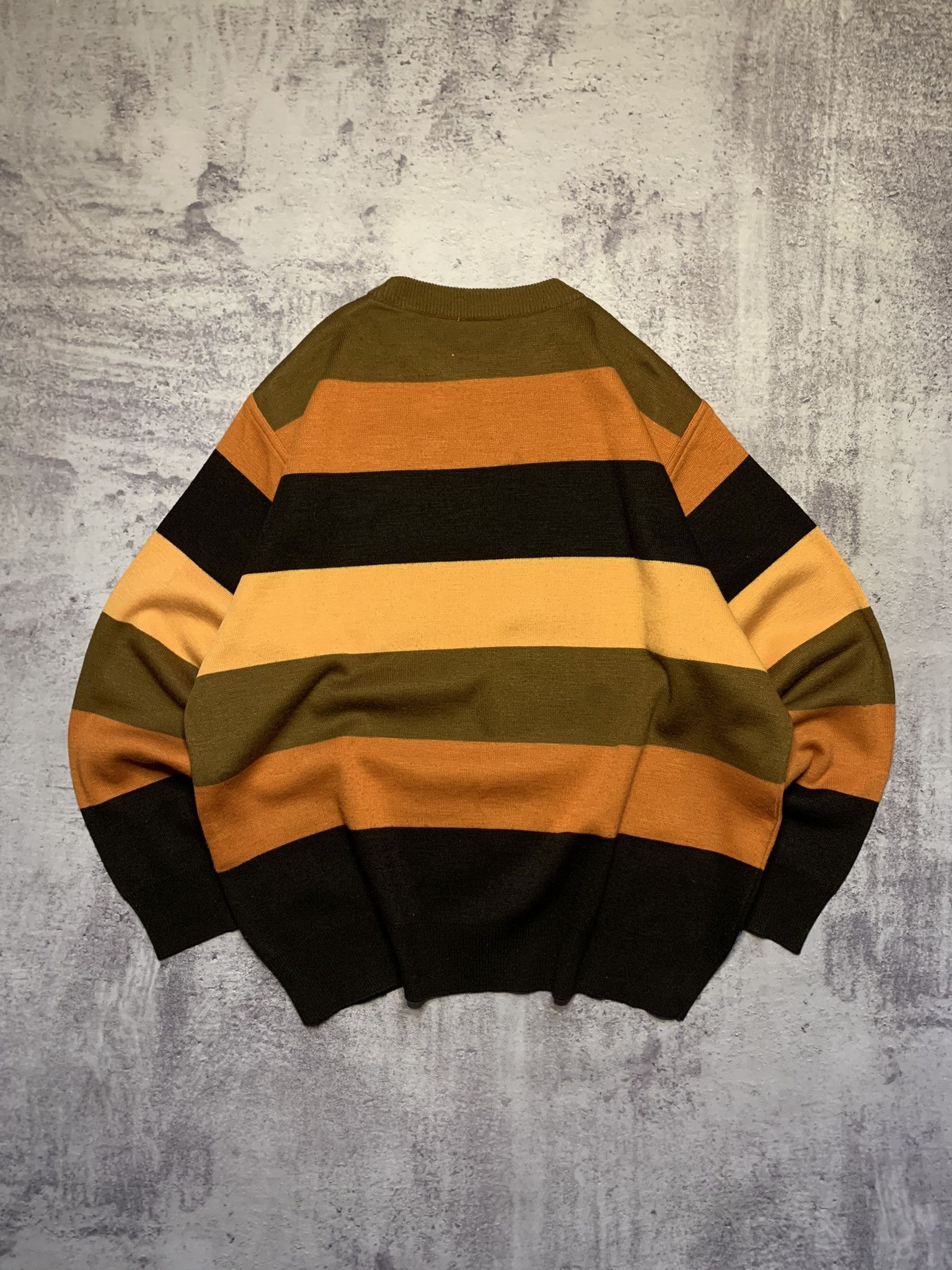Lacoste Vintage Lacoste Striped Knit Sweater Size US L / EU 52-54 / 3 - 7 Thumbnail