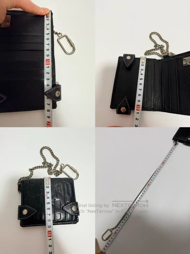 Vivienne Westwood Vivienne Westwood Graffiti Chain Cardholder Wallet Size ONE SIZE - 9 Thumbnail