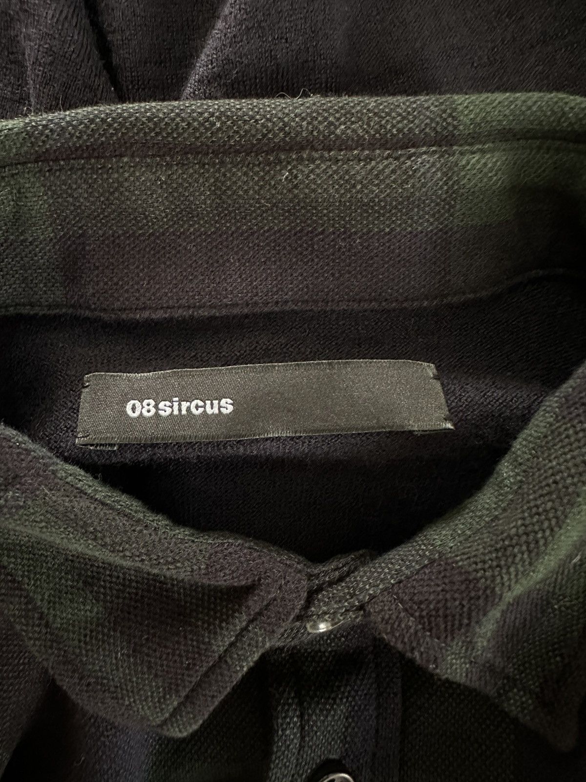 08sircus × Kiminori Morishita AW14 08sircus by Kiminori Morishita plaid polo shirt Size US S / EU 44-46 / 1 - 7 Thumbnail