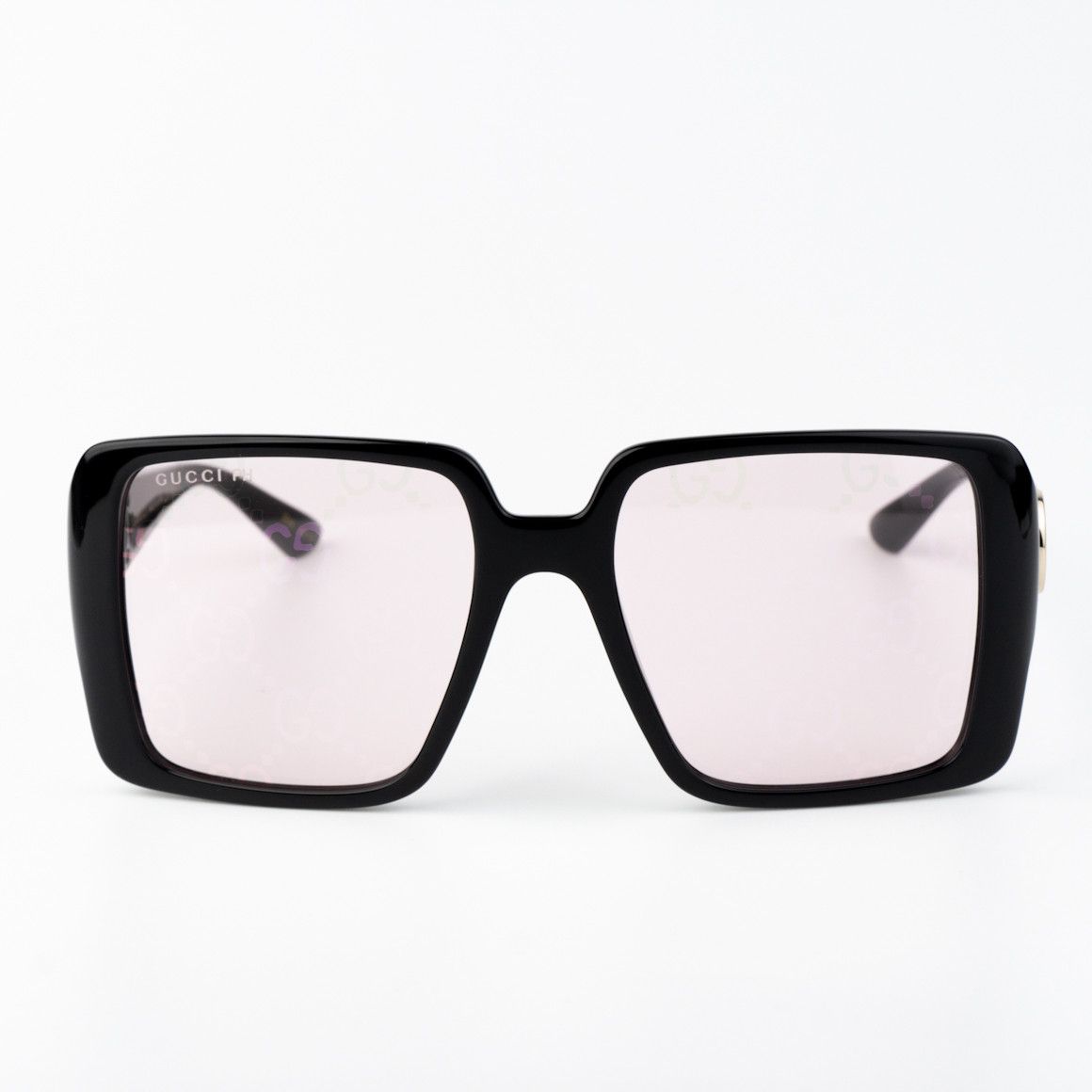Gucci NEW Gucci GG1692S 006 Mirror Logo Women Square Sunglasses Size ONE SIZE - 3 Thumbnail
