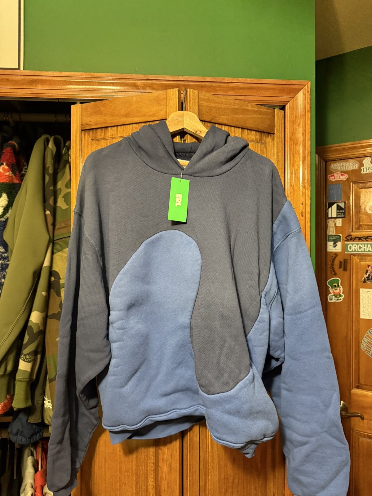 ERL ERL Swirl Hoodie Blue Size US XL / EU 56 / 4 - 4 Thumbnail