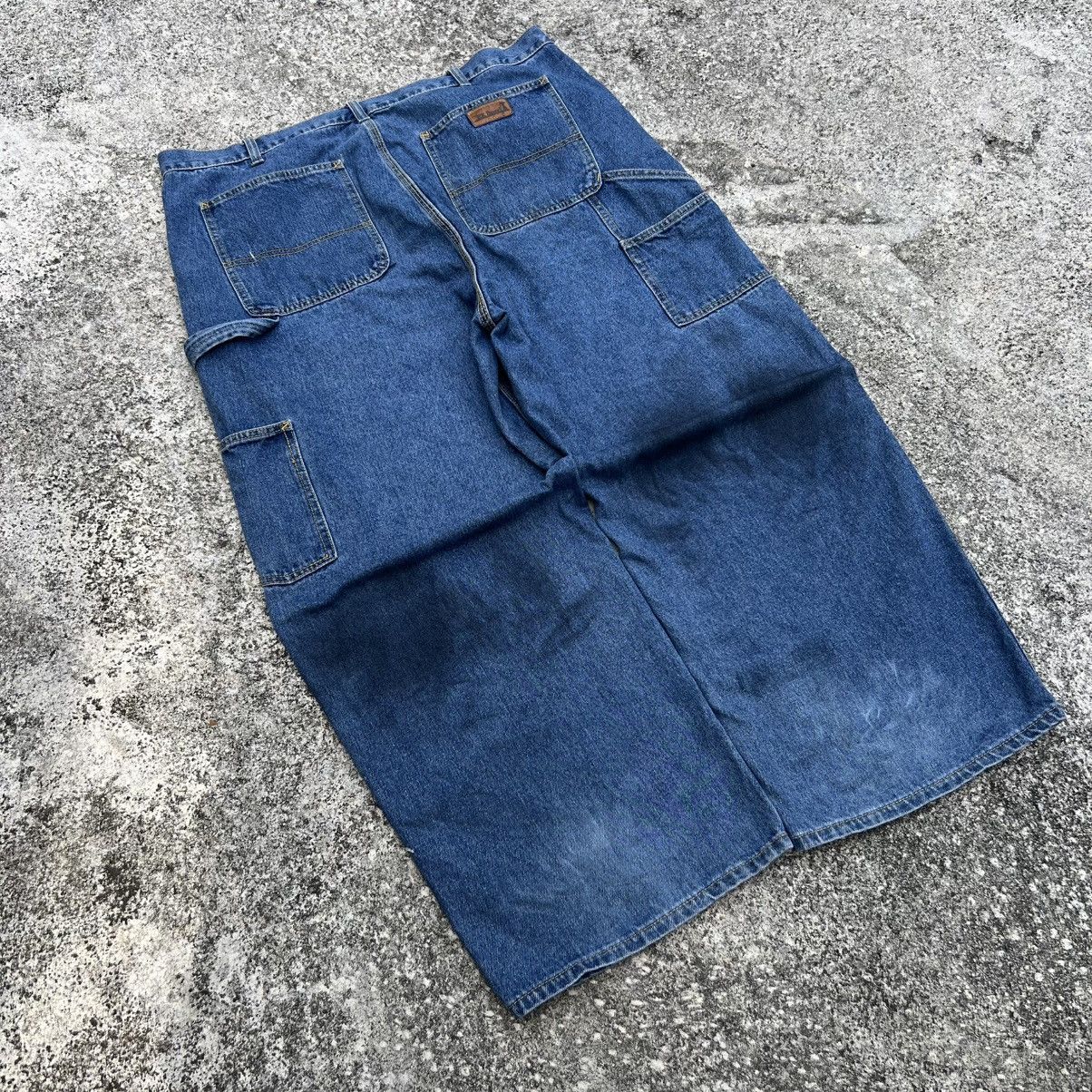 Japanese Brand “y2k style” PAINTED CARPENTER BAGGY JEANS Size US 41 - 10 Thumbnail