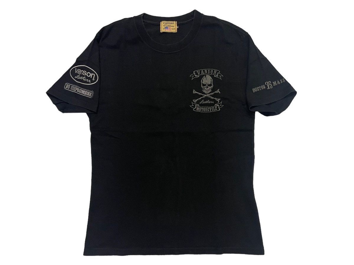 Vanson Leathers Vintage Vanson Motorcycle T.Shirt Size US M / EU 48-50 / 2 - 1 Thumbnail