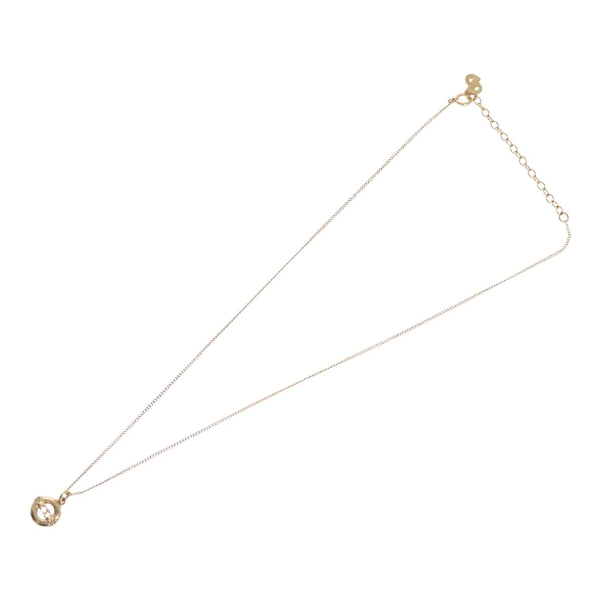 Dior Christian Dior CD Pendant Necklace Metal Size ONE SIZE - 1 Thumbnail