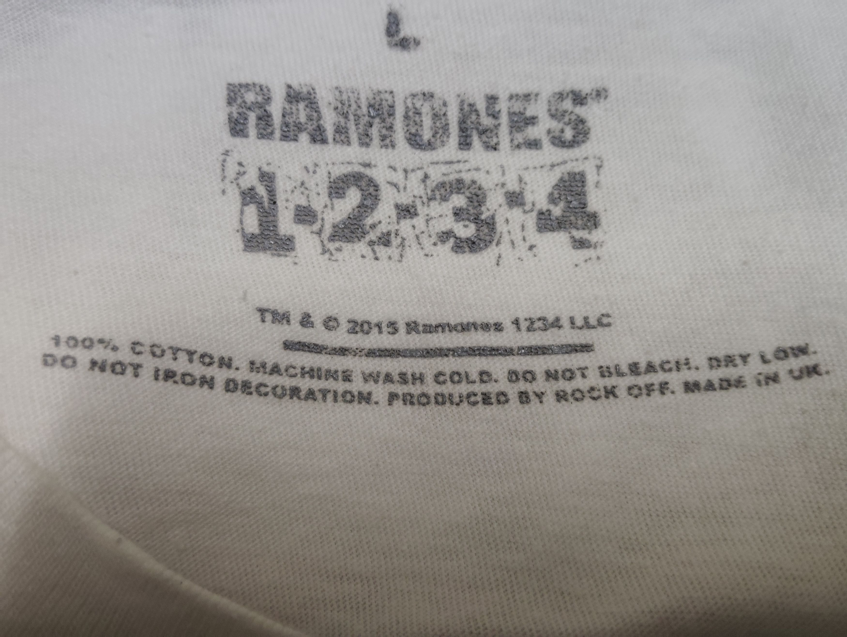 Band Tees RAMONES BAND T-SHIRT Size US L / EU 52-54 / 3 - 5 Thumbnail