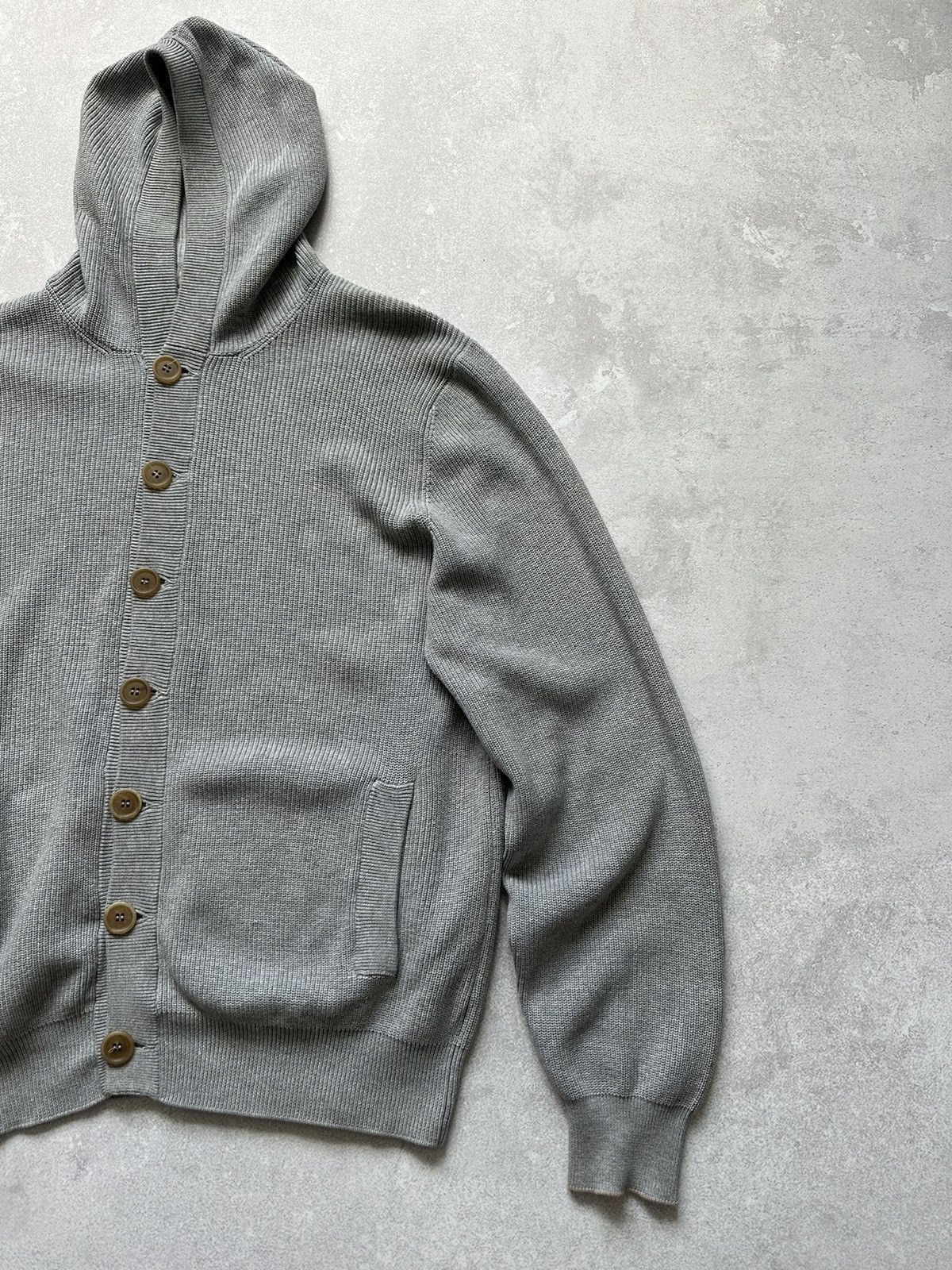 Brunello Cucinelli brunello cucinelli mens sweater cardigan luxury gray size M Size US M / EU 48-50 / 2 - 2 Thumbnail