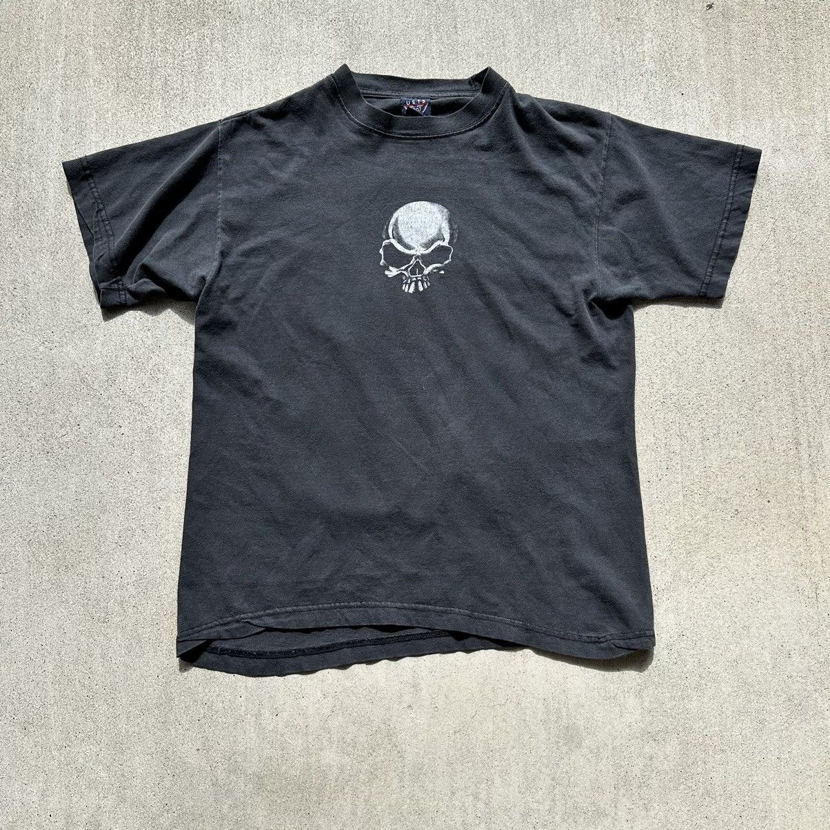 Vintage Vintage Wild Ride Motorcycle T Shirt 90s Skull Graphic Small Size US S / EU 44-46 / 1 - 2 Thumbnail