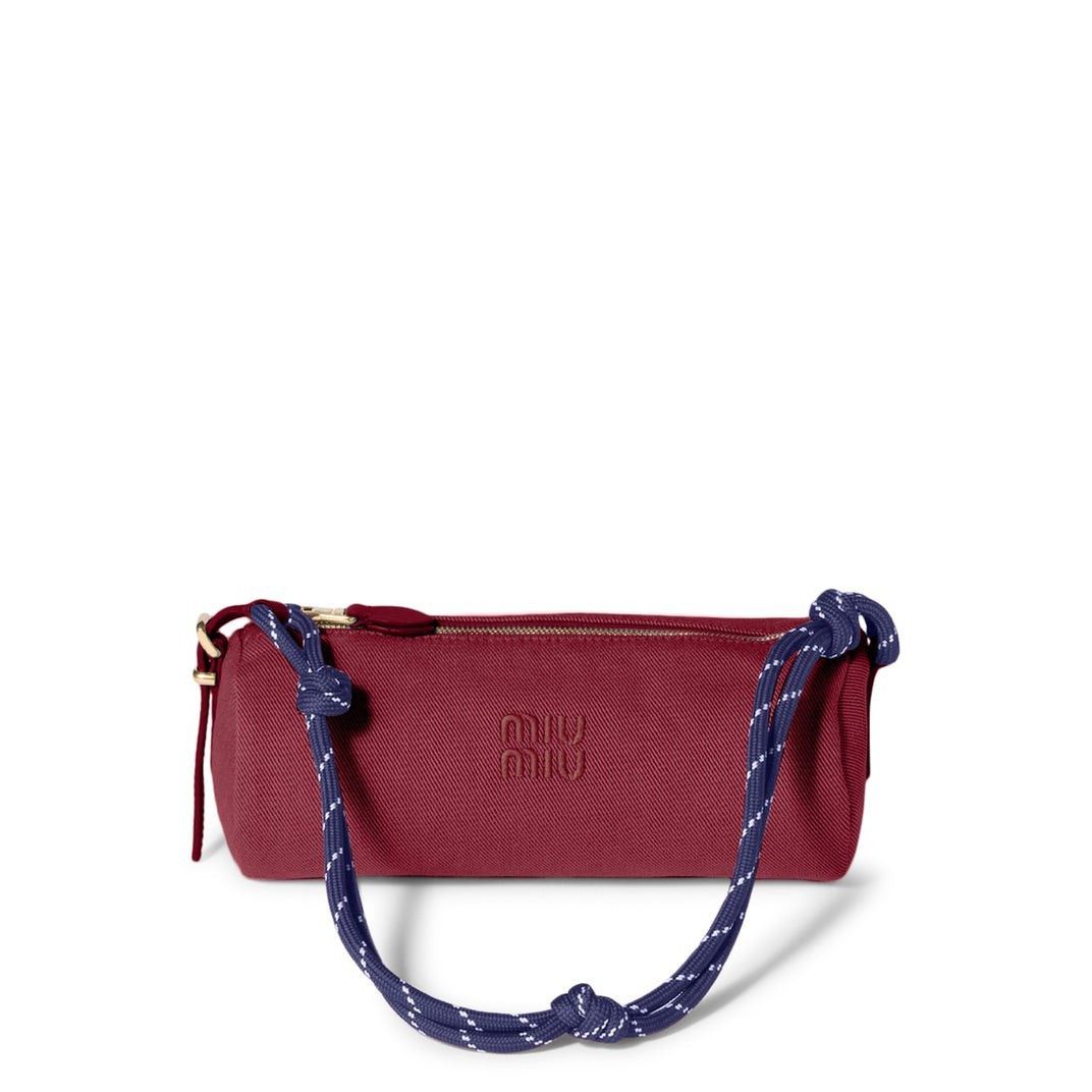 Miu Miu MIU MIU Gabardine Cerise Baltic Pouch New & Authentic Size ONE SIZE - 1 Thumbnail